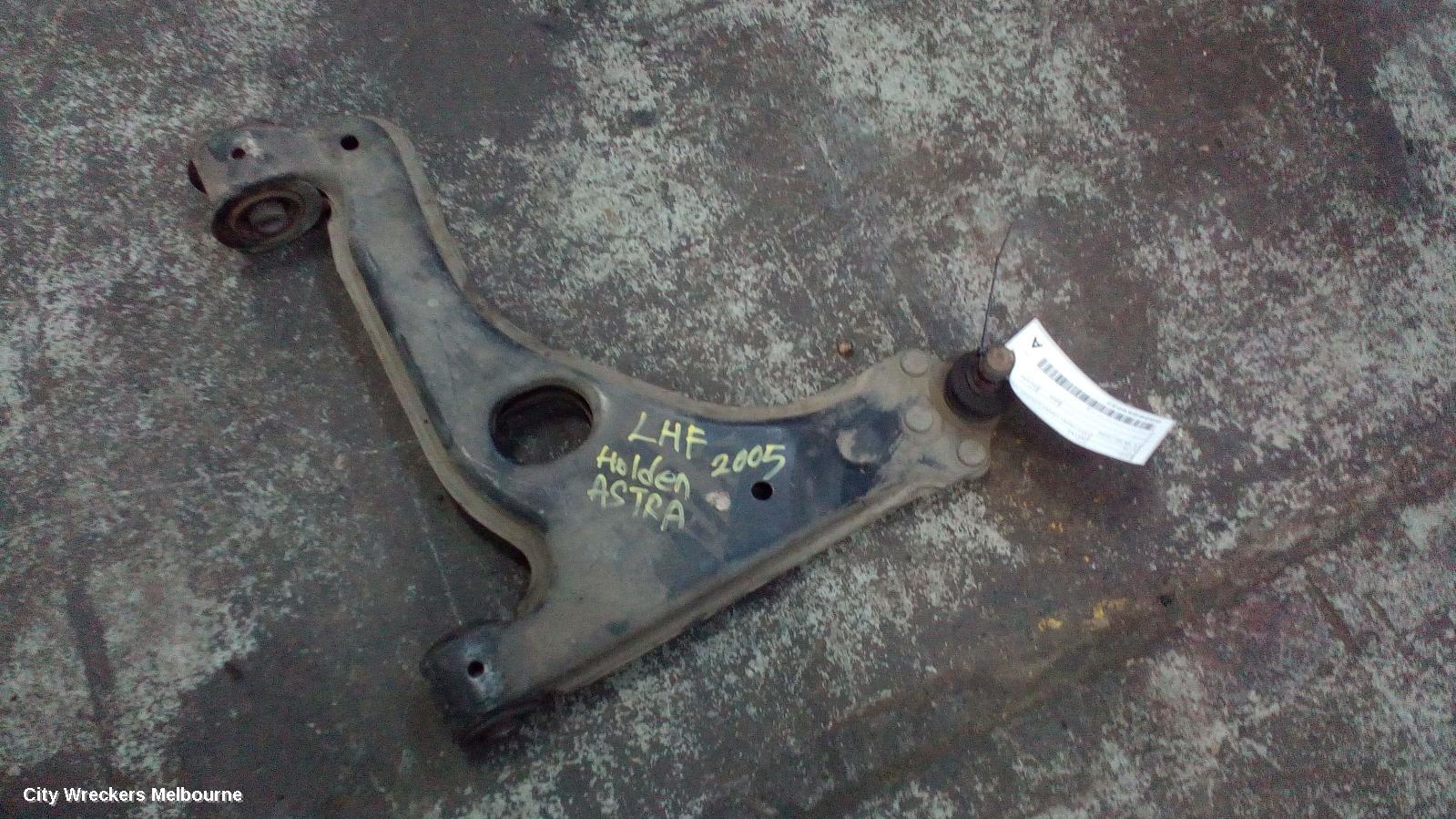 HOLDEN ASTRA LEFT FRONT LOWER CONTROL ARM, TS, 08/1998 - 10/2006