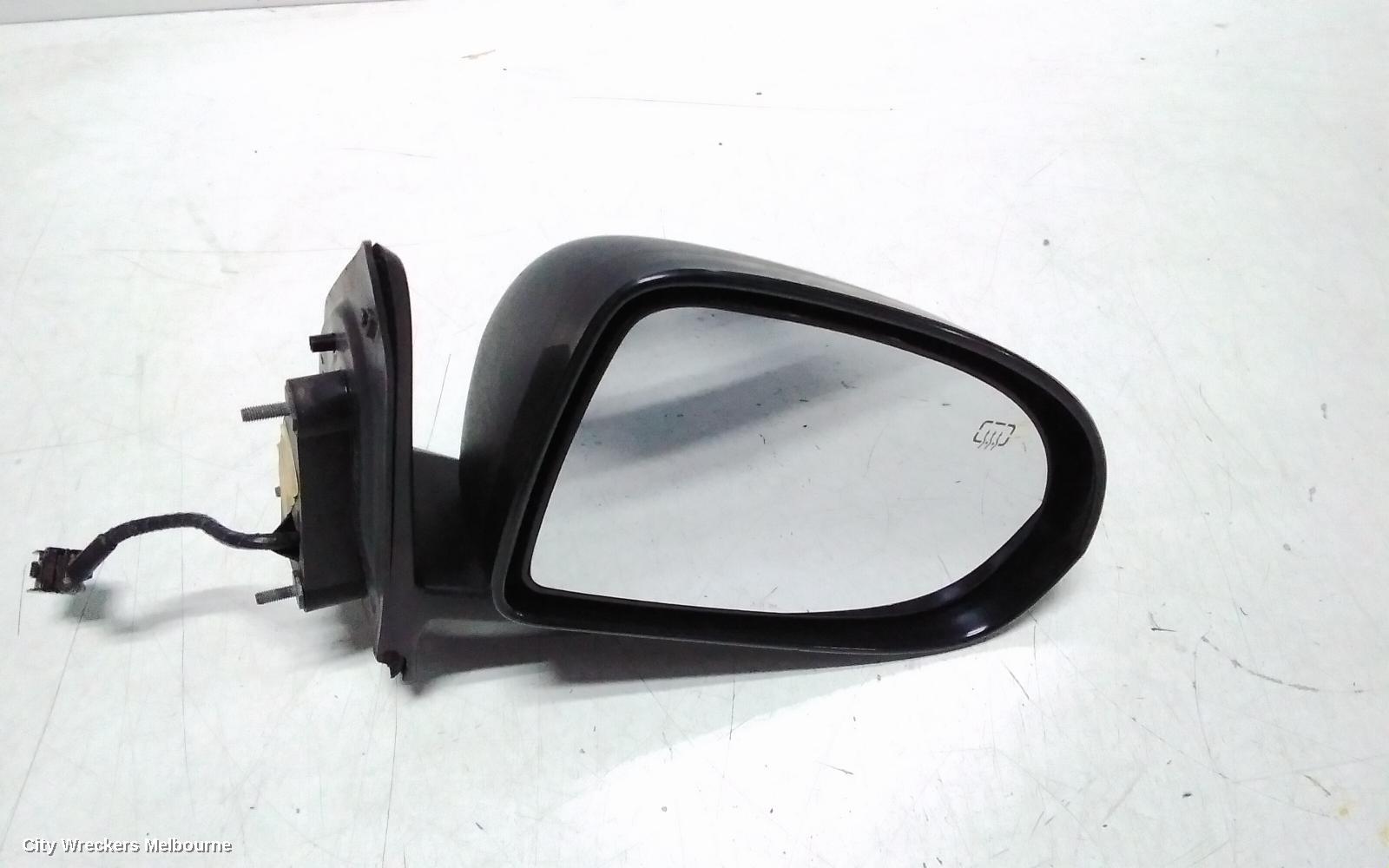 DODGE CALIBER RIGHT DOOR MIRROR, PM, 08/2006 - 12/2012