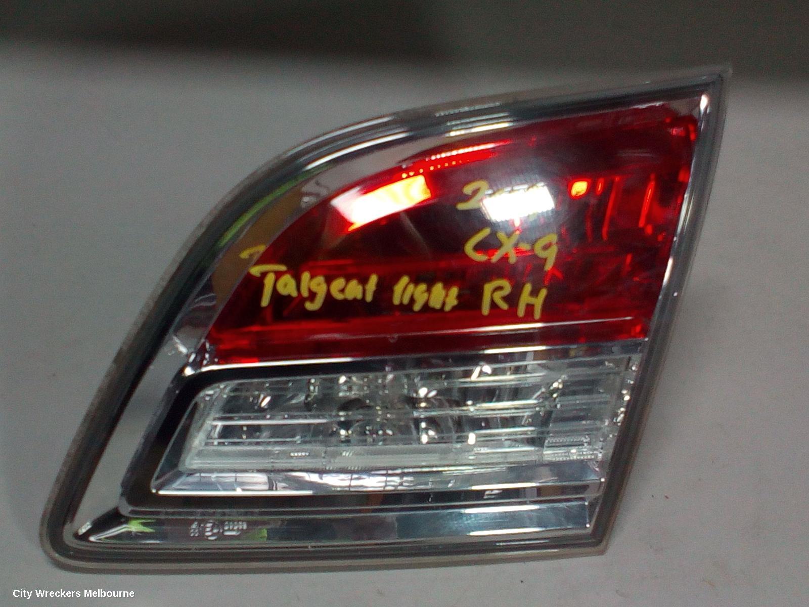 MAZDA CX9 REAR GARNISH, TAILGATE LAMP (LH SIDE), TB, 06/2009 - 10/2012