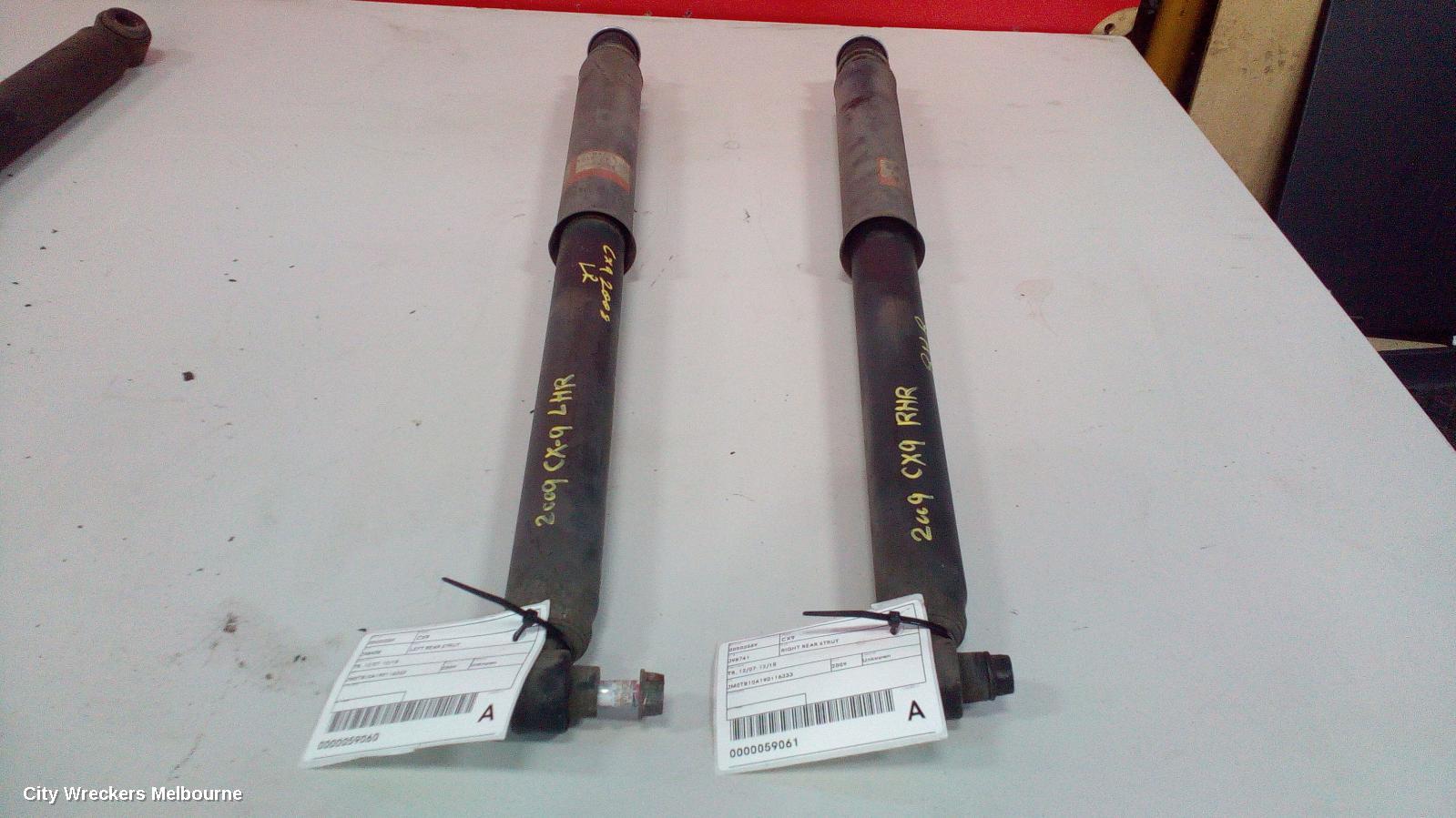 MAZDA CX9 LEFT REAR STRUT, TB, 12/2007 - 12/2015