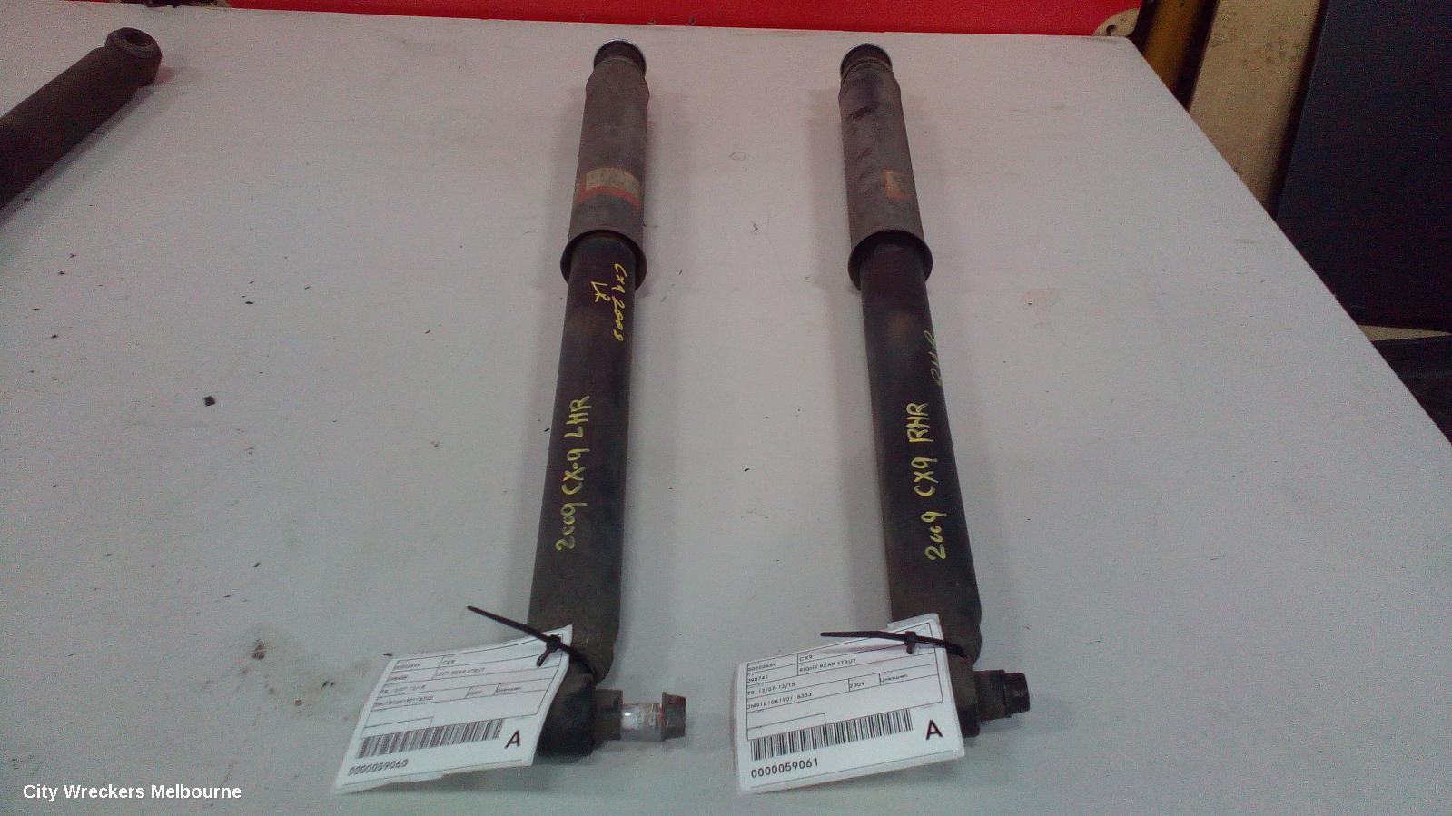 MAZDA CX9 RIGHT REAR STRUT, TB, 12/2007 - 12/2015