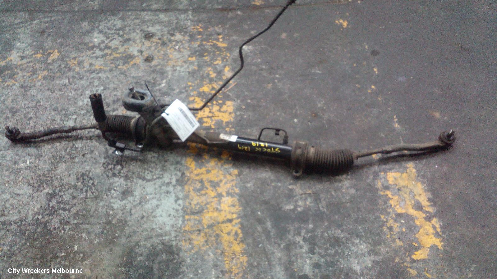 HOLDEN BARINA STEERING BOX/RACK, TK, 12/2005 - 12/2012