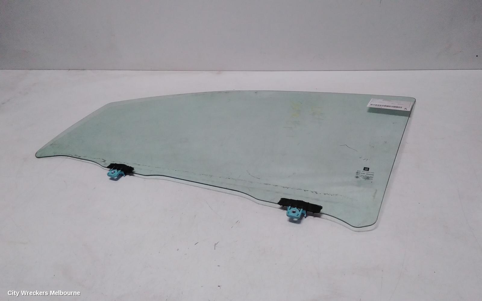 HOLDEN COLORADO LEFT FRONT DOOR WINDOW, RG, 06/2012 - 12/2020