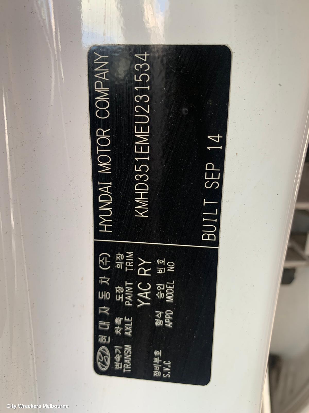 HYUNDAI I30 FAN, RADIATOR FAN, 1.8, PETROL, NON AUTO AIRCOND TYPE, GD, 03/2012 - 03/2015