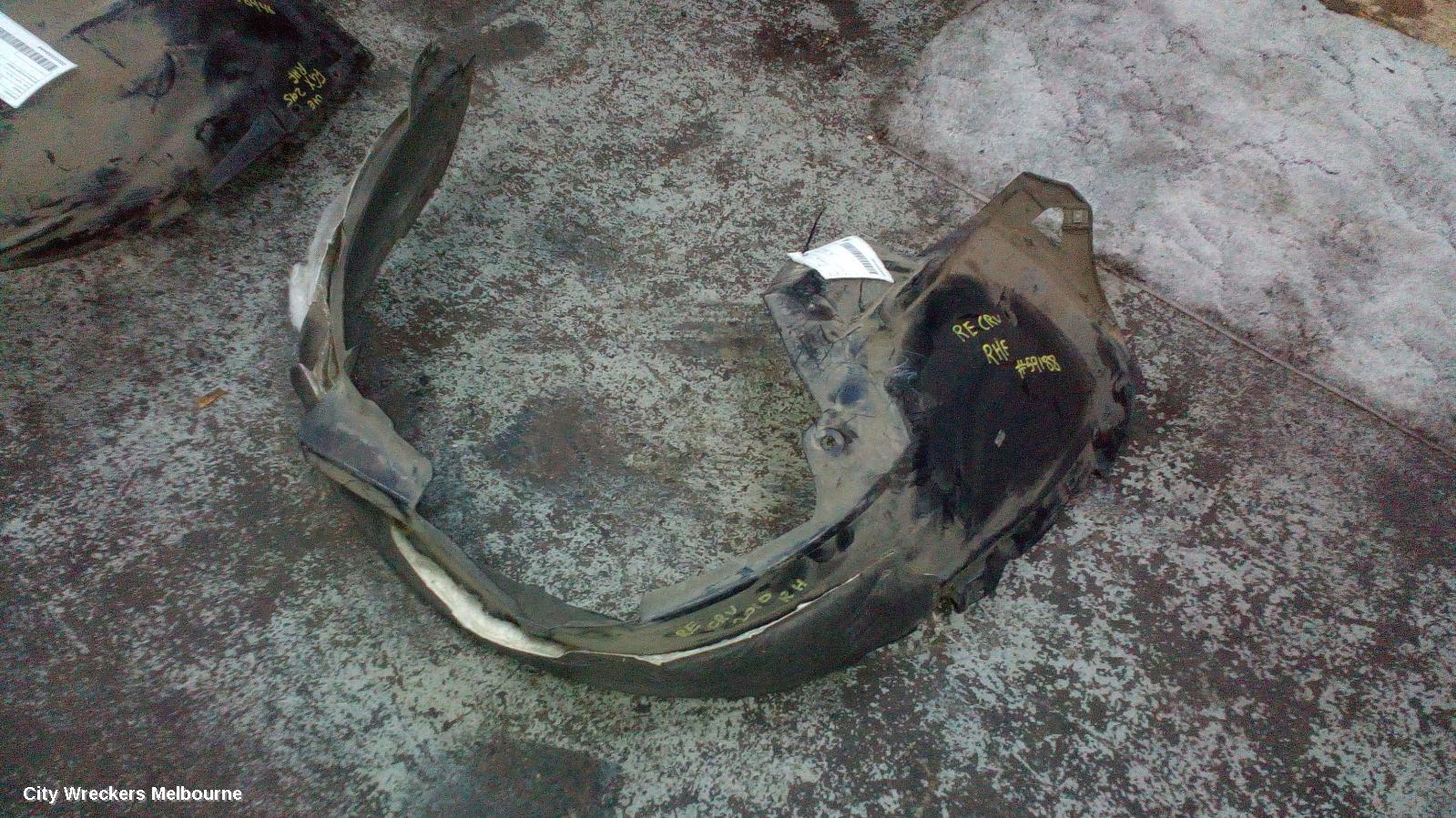 HONDA CRV LEFT GUARD LINER, RE, 03/2007 - 02/2010