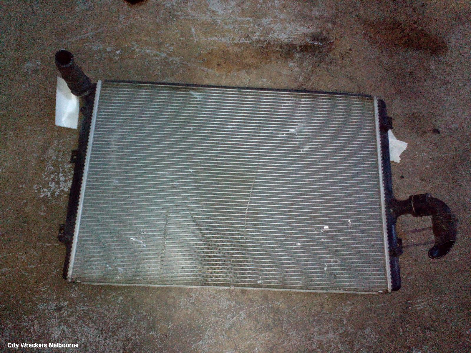 VOLKSWAGEN EOS RADIATOR, 2.0, BWA, PETROL TURBO, 02/2007 - 04/2010
