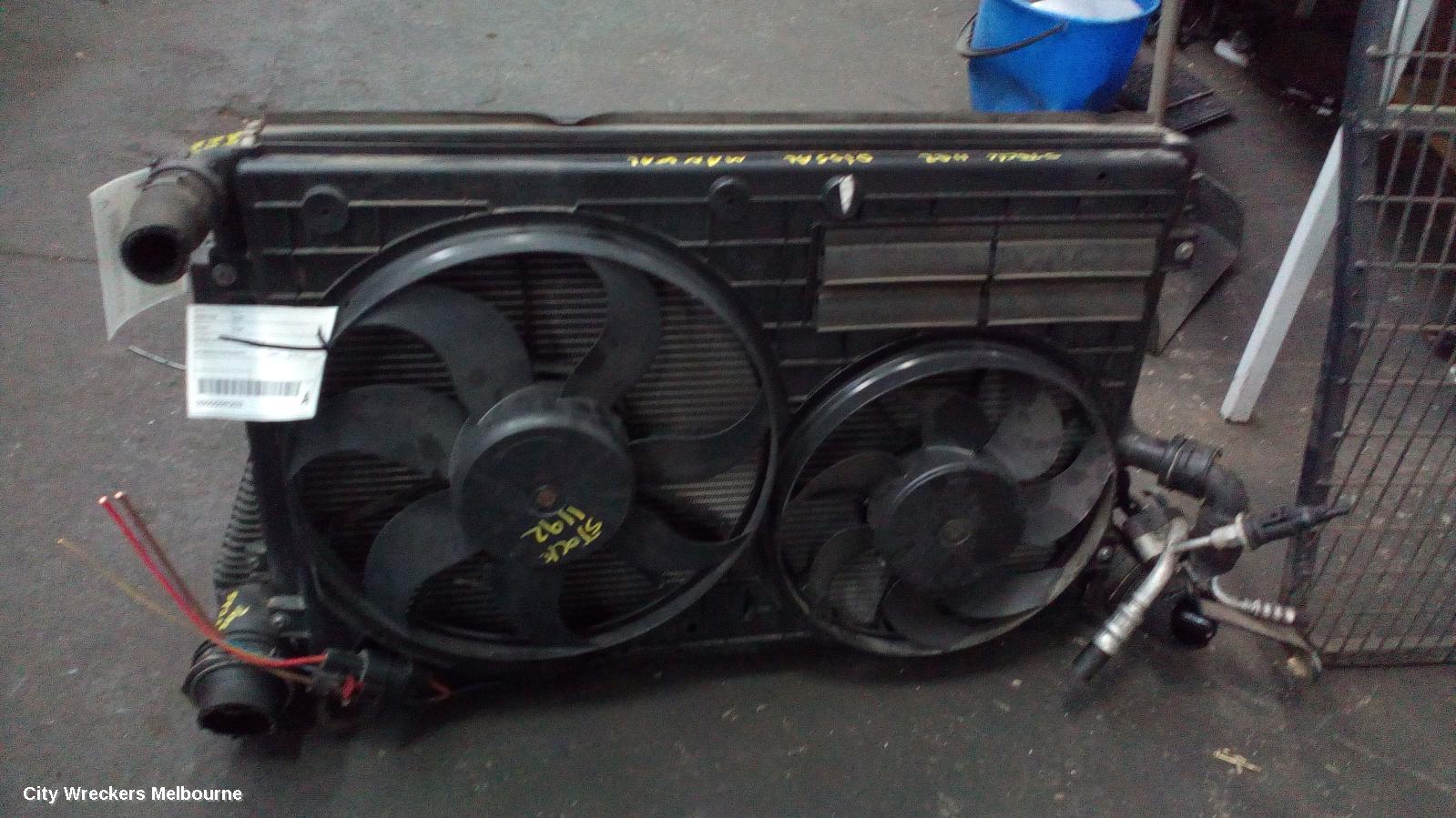 VOLKSWAGEN EOS RADIATOR, 2.0, BWA, PETROL TURBO, 02/2007 - 04/2010