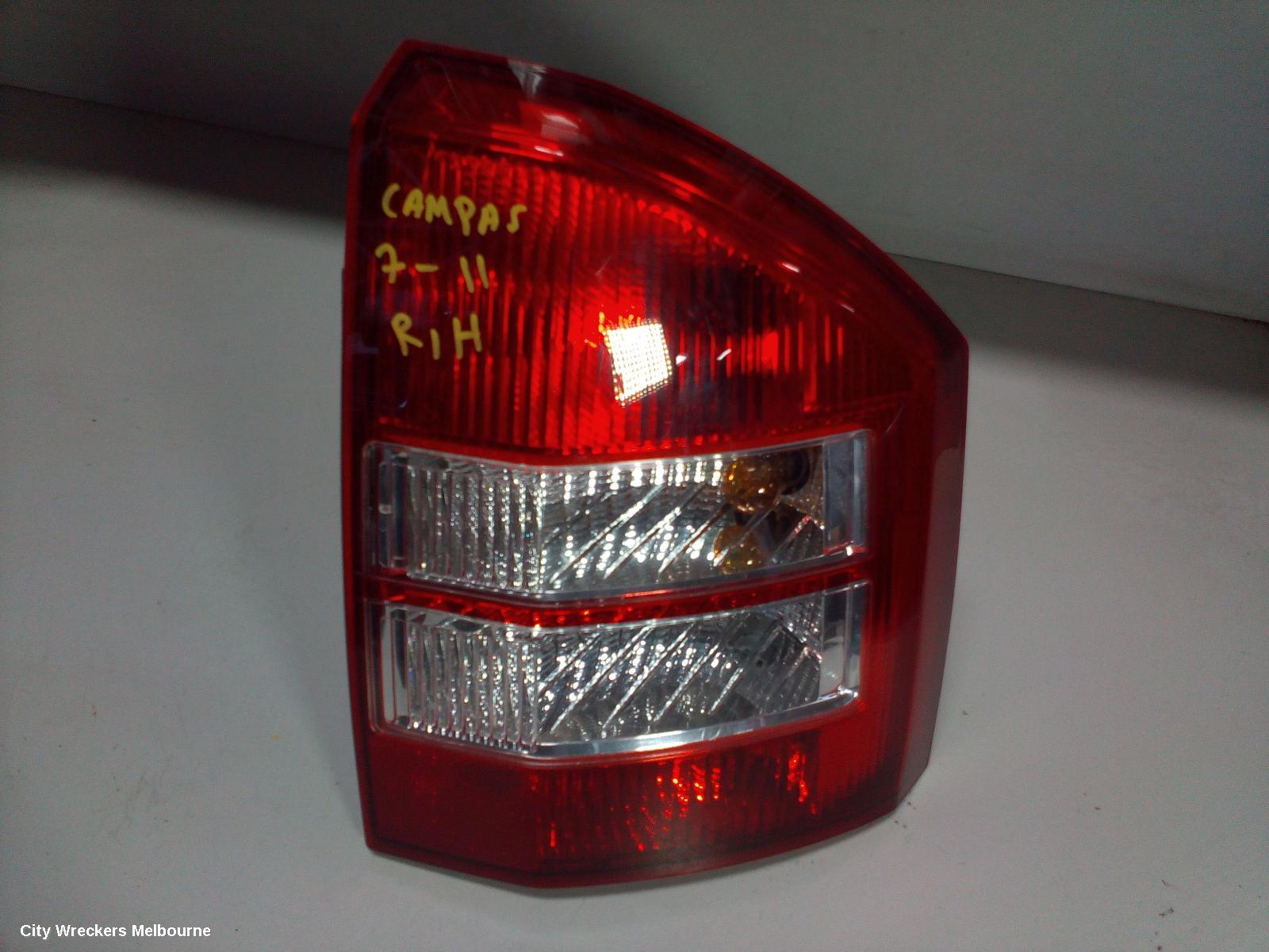 JEEP COMPASS RIGHT TAILLIGHT, MK, IN BODY, 12/2006 - 03/2010
