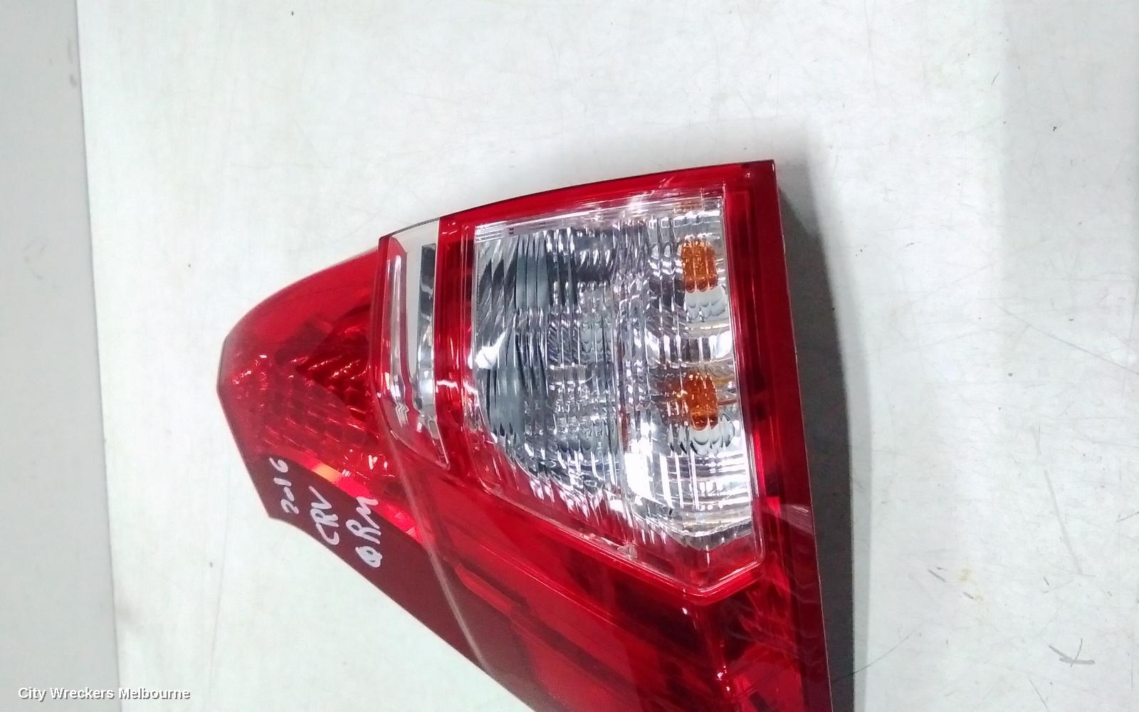 HONDA CRV LEFT TAILLIGHT, RM, LOWER, PETROL TYPE, 11/2014 - 04/2017