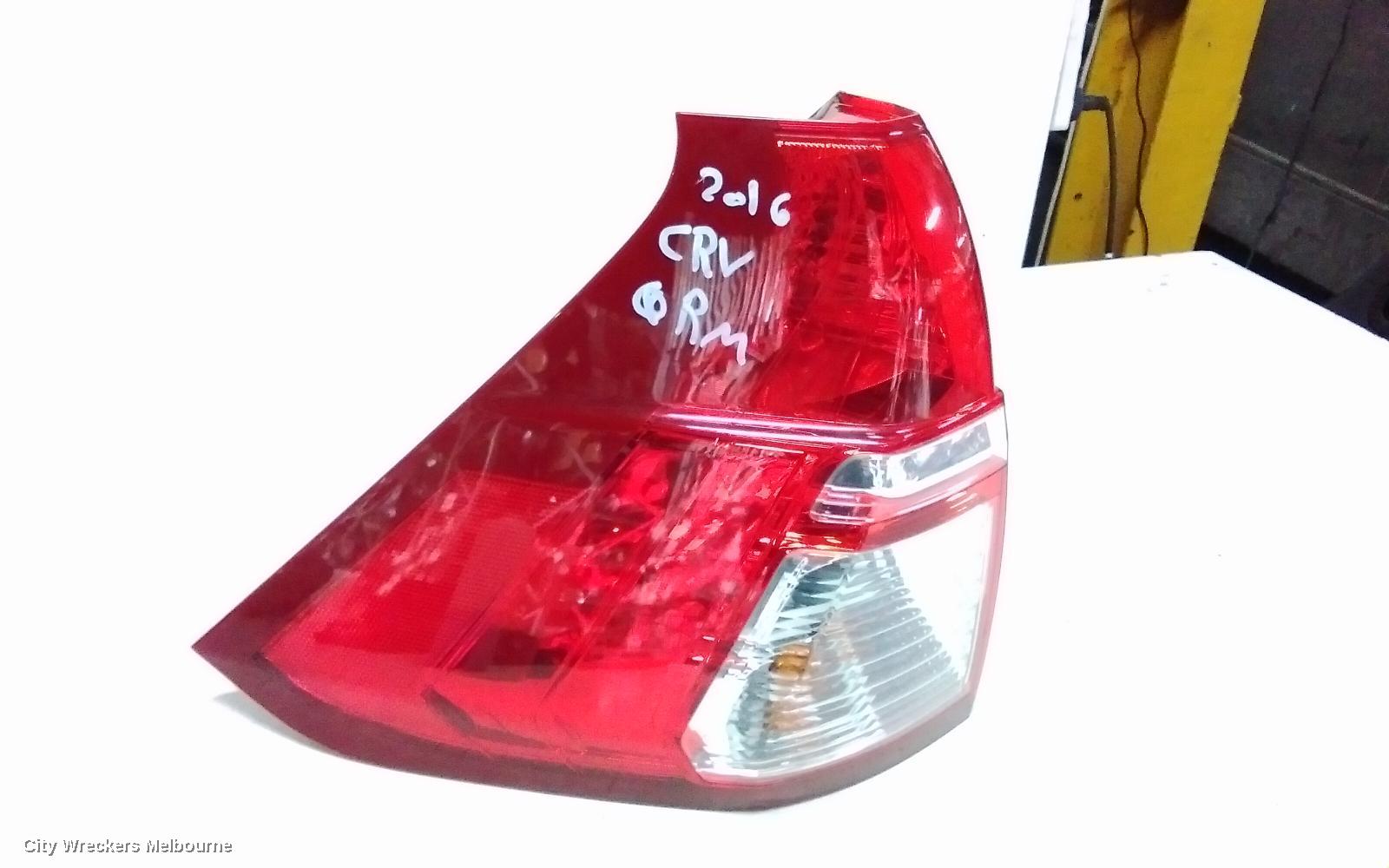 HONDA CRV LEFT TAILLIGHT, RM, LOWER, PETROL TYPE, 11/2014 - 04/2017