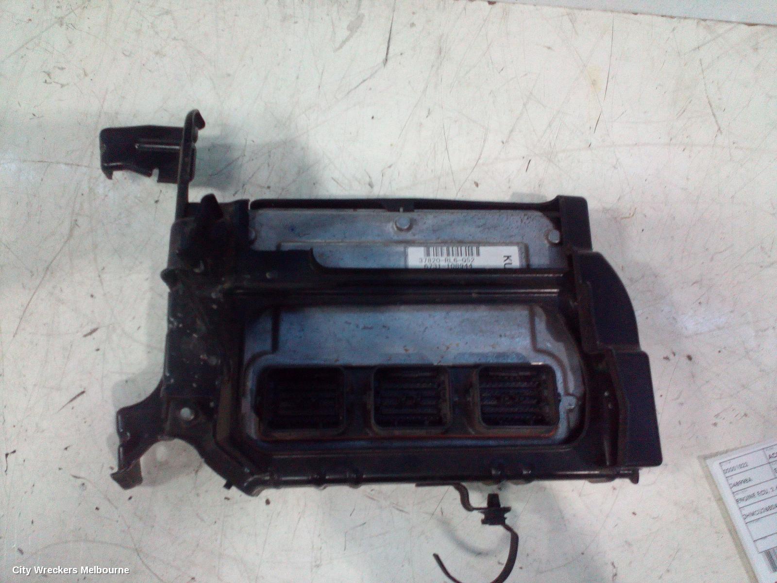 HONDA ACCORD ECU, ENGINE ECU, 2.4 ENG, AUTO T/M, ECU ONLY, 8TH GEN, EURO (VIN JHMCU), 06/2008 - 06/2011