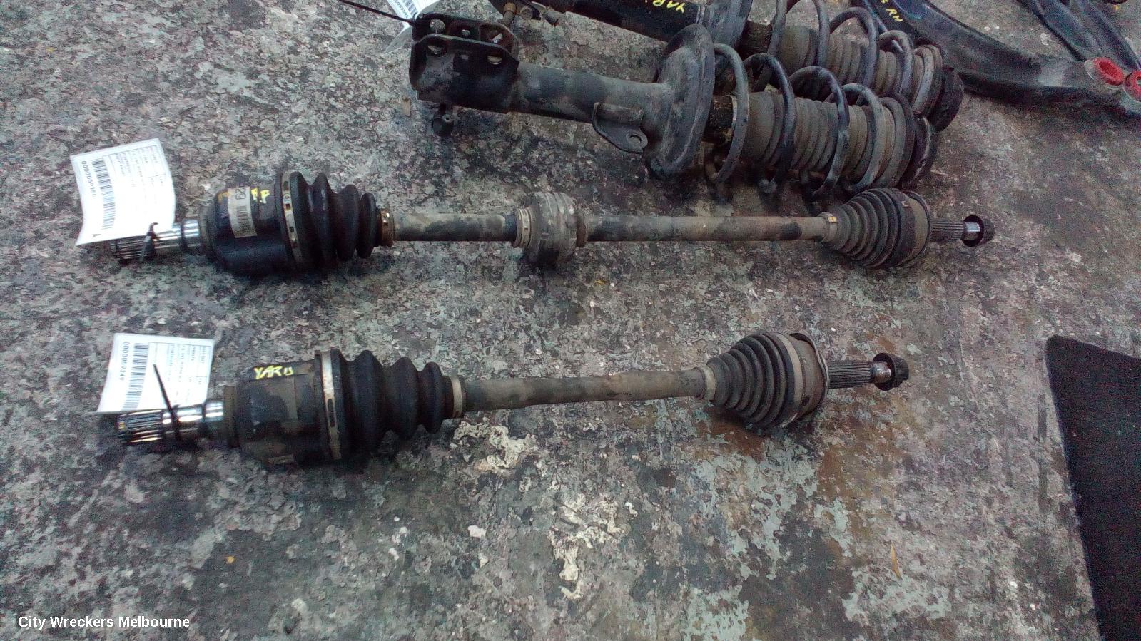 TOYOTA YARIS LEFT DRIVESHAFT, 1.5, 1NZ, NCP9#-NCP13#, ABS TYPE, 10/2005 ONWARDS (AUS ONLY)
