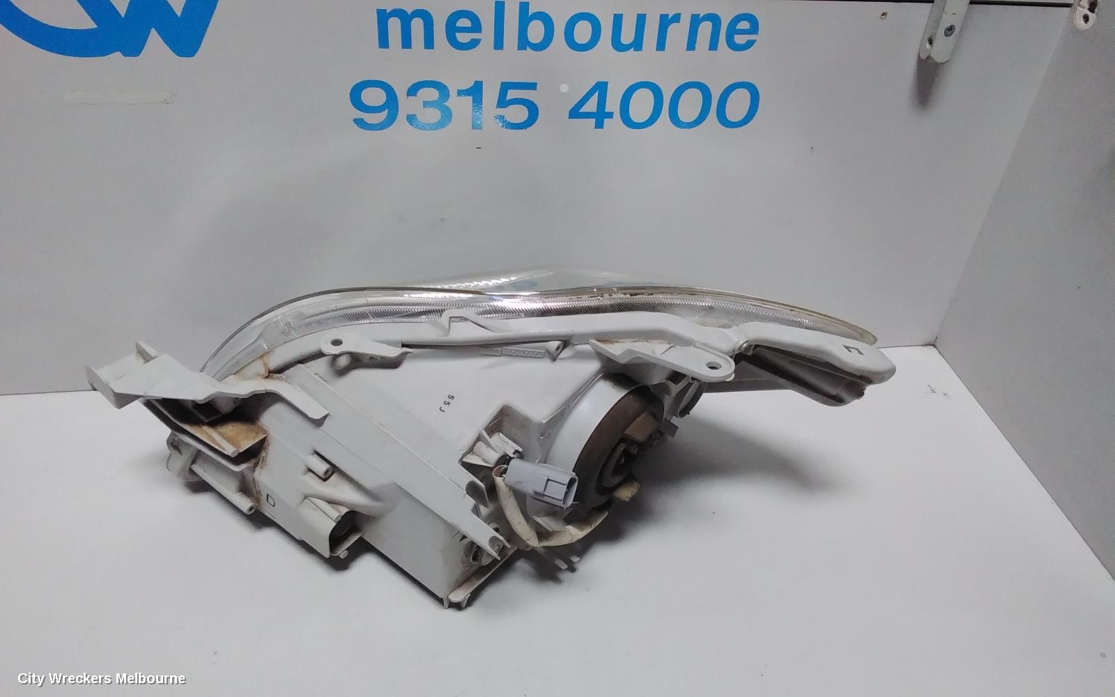 TOYOTA YARIS RIGHT HEADLAMP, NCP9#, SEDAN, NON HID, ELECT ADJ, LENS# 52163, 03/2006 - 06/2016 (AUS ONLY)