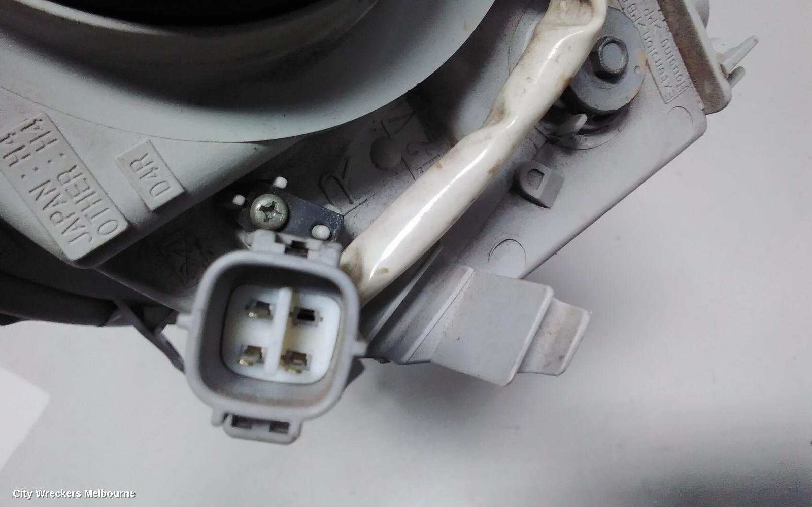 TOYOTA YARIS RIGHT HEADLAMP, NCP9#, SEDAN, NON HID, ELECT ADJ, LENS# 52163, 03/2006 - 06/2016 (AUS ONLY)