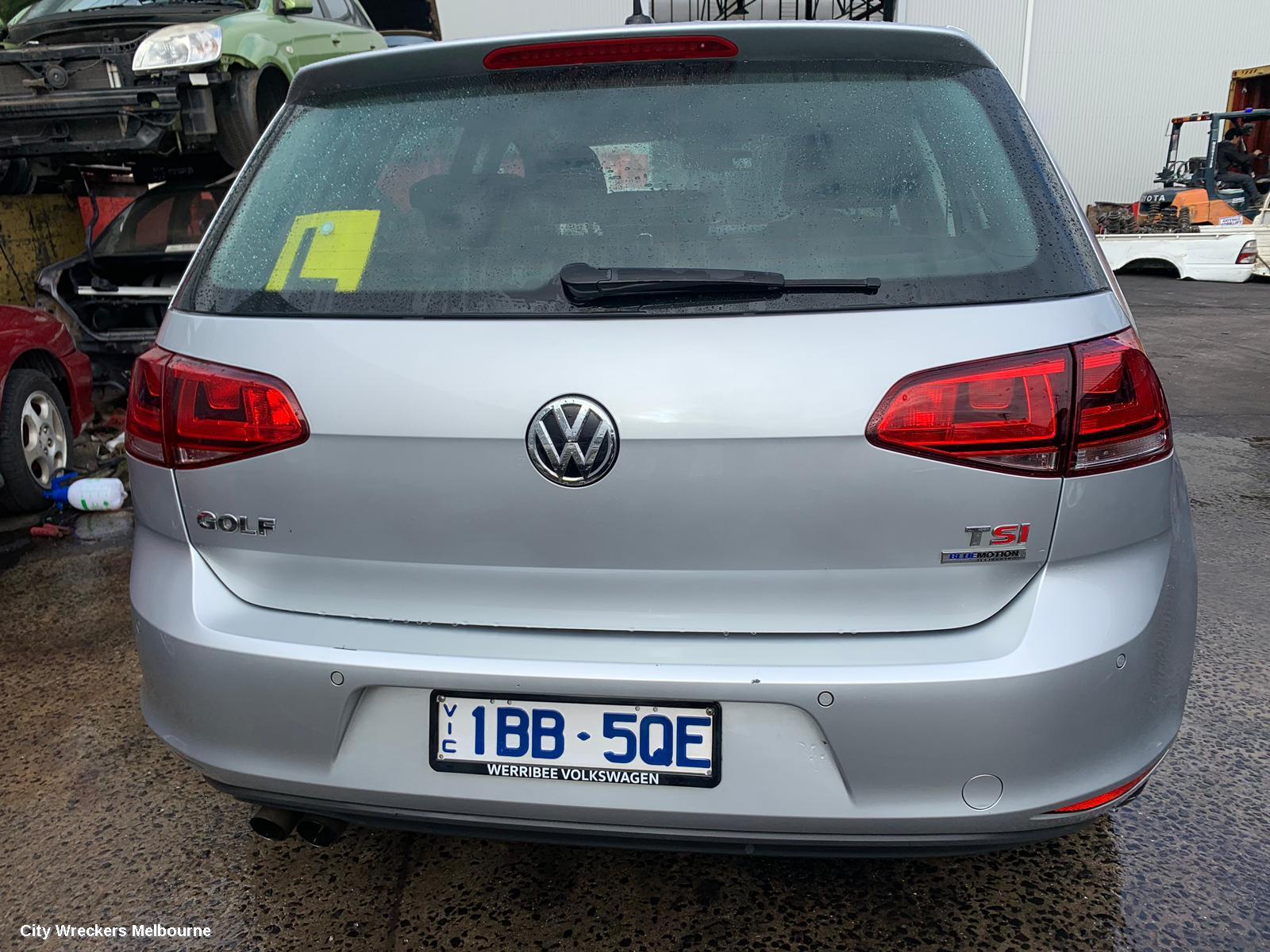 VOLKSWAGEN GOLF SHOCK ABSORBER, REAR, GEN 7, HATCH, 03/2013 ONWARDS