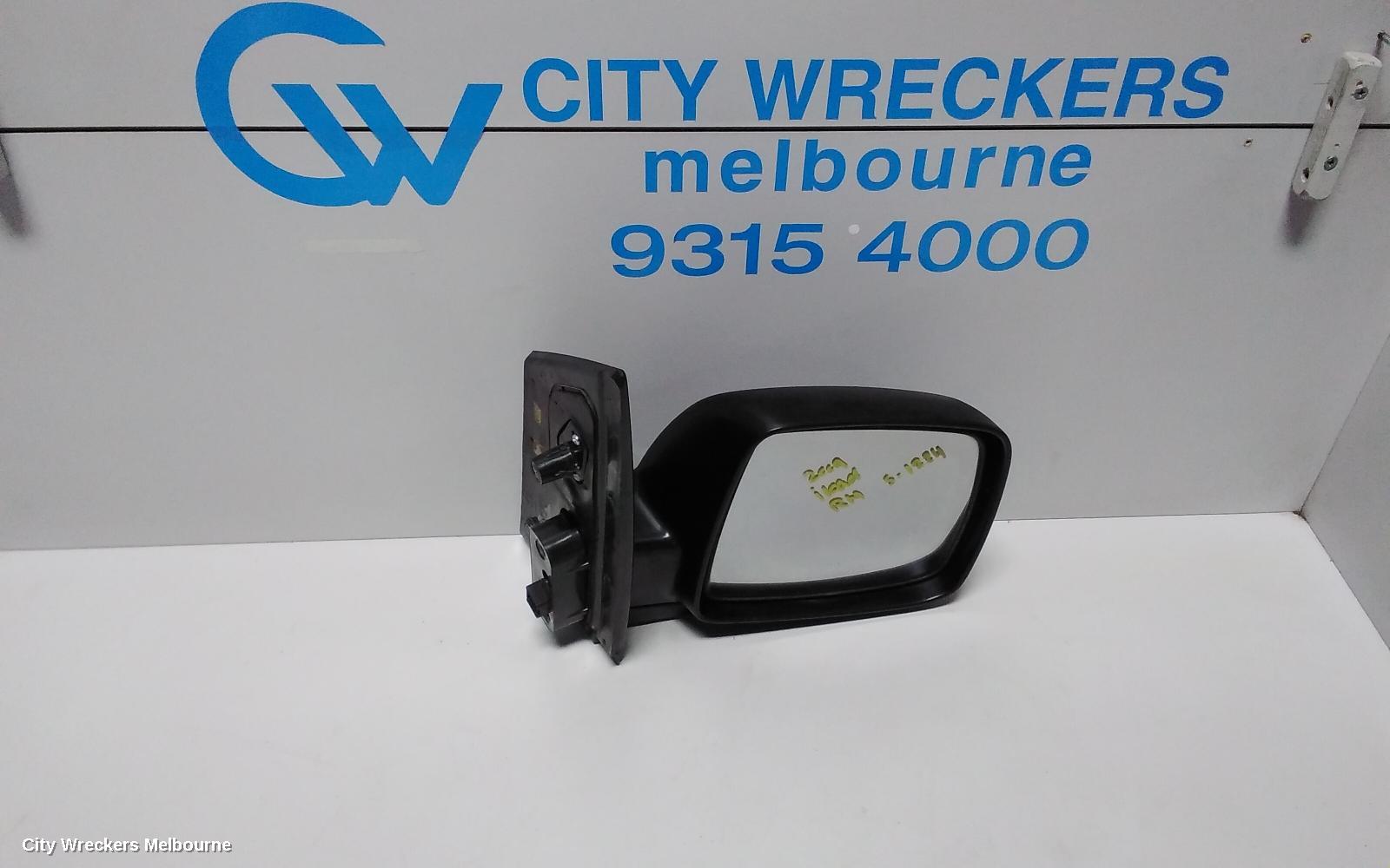HYUNDAI ILOAD/IMAX RIGHT DOOR MIRROR, TQ, MANUAL FOLDING TYPE, 11/2007 ONWARDS