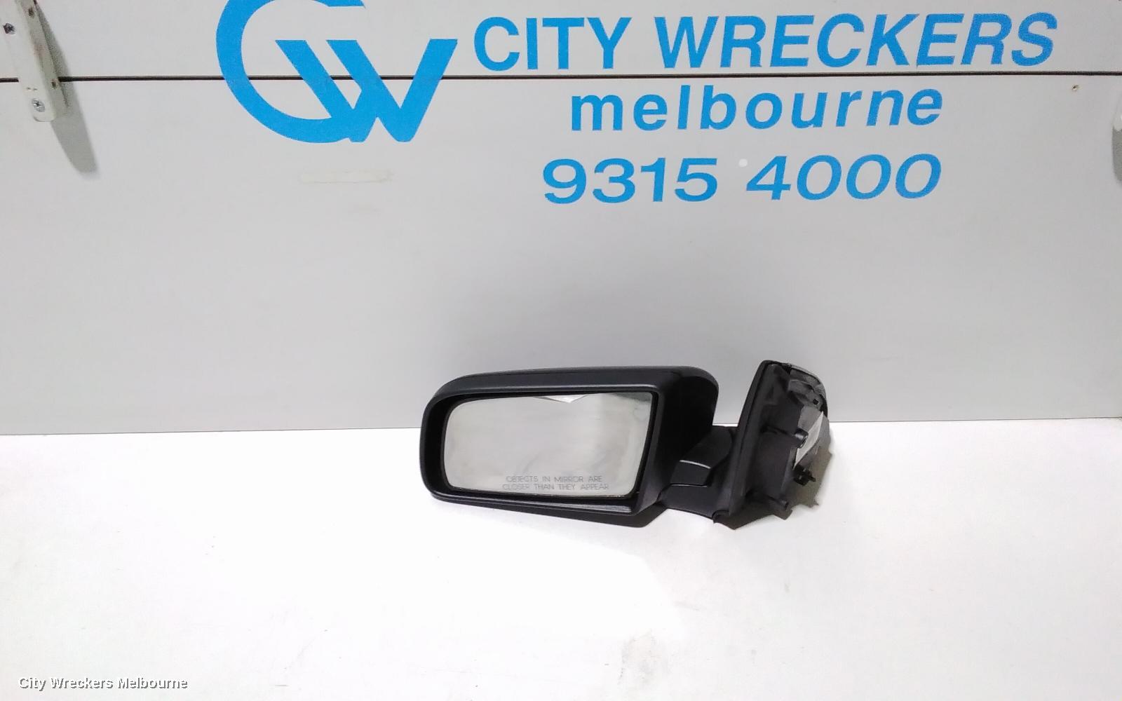 HOLDEN COMMODORE LEFT DOOR MIRROR, VY1-VZ, ADVENTRA CX8/SX6 (W/ MEMORY SEATS), 10/2002 - 09/2007