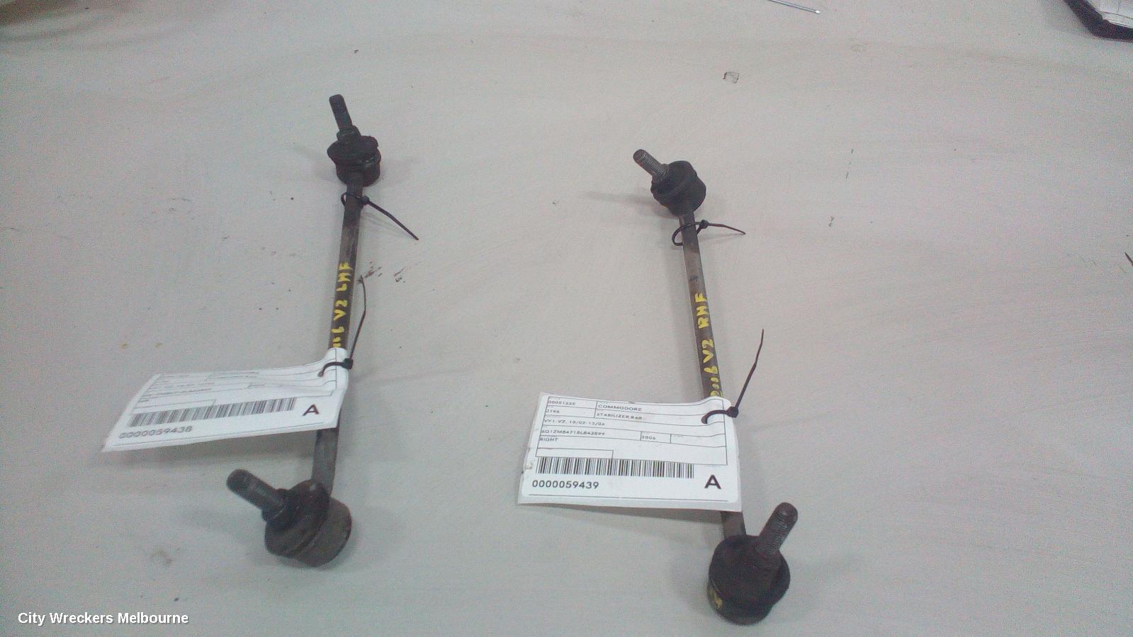 HOLDEN COMMODORE STABILISER BAR, VY1-VZ, 10/2002 - 12/2006