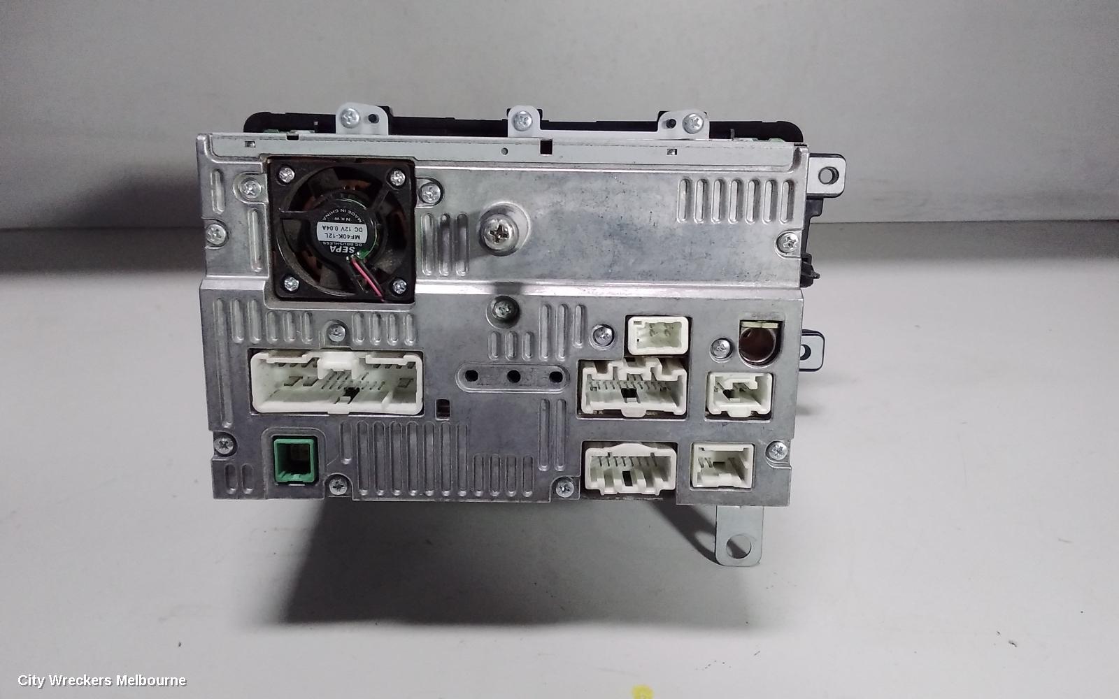 MAZDA CX9 RADIO/CD/DVD/SAT/TV, DISPLAY UNIT, SAT NAV TYPE (P/N TE7766DV0), 09/2008 - 11/2012
