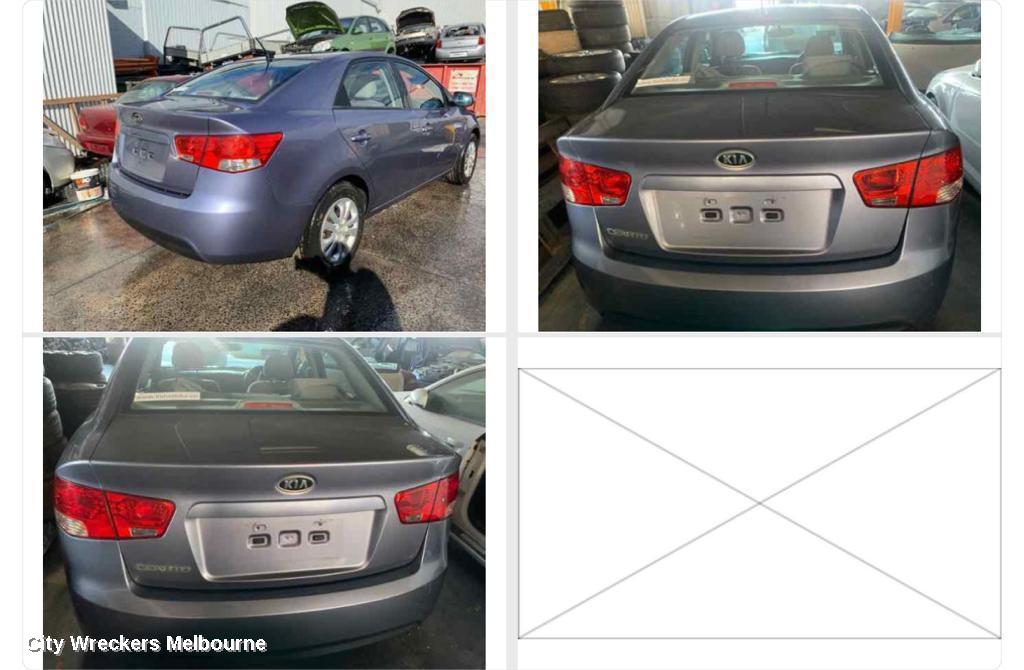 KIA CERATO RIGHT TAILLIGHT, TD, SEDAN, 10/2008 - 03/2013