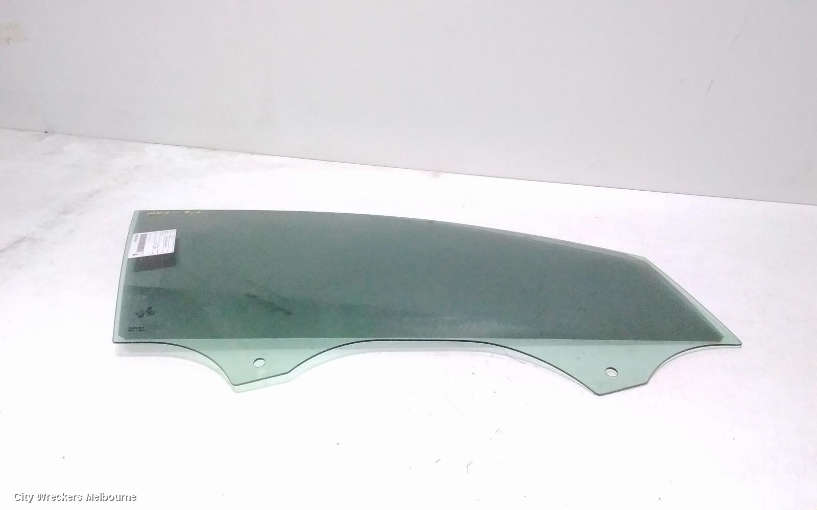 VOLKSWAGEN GOLF RIGHT FRONT DOOR WINDOW, GEN 7, 5DR HATCH/WAGON, 12/2012 - 08/2020