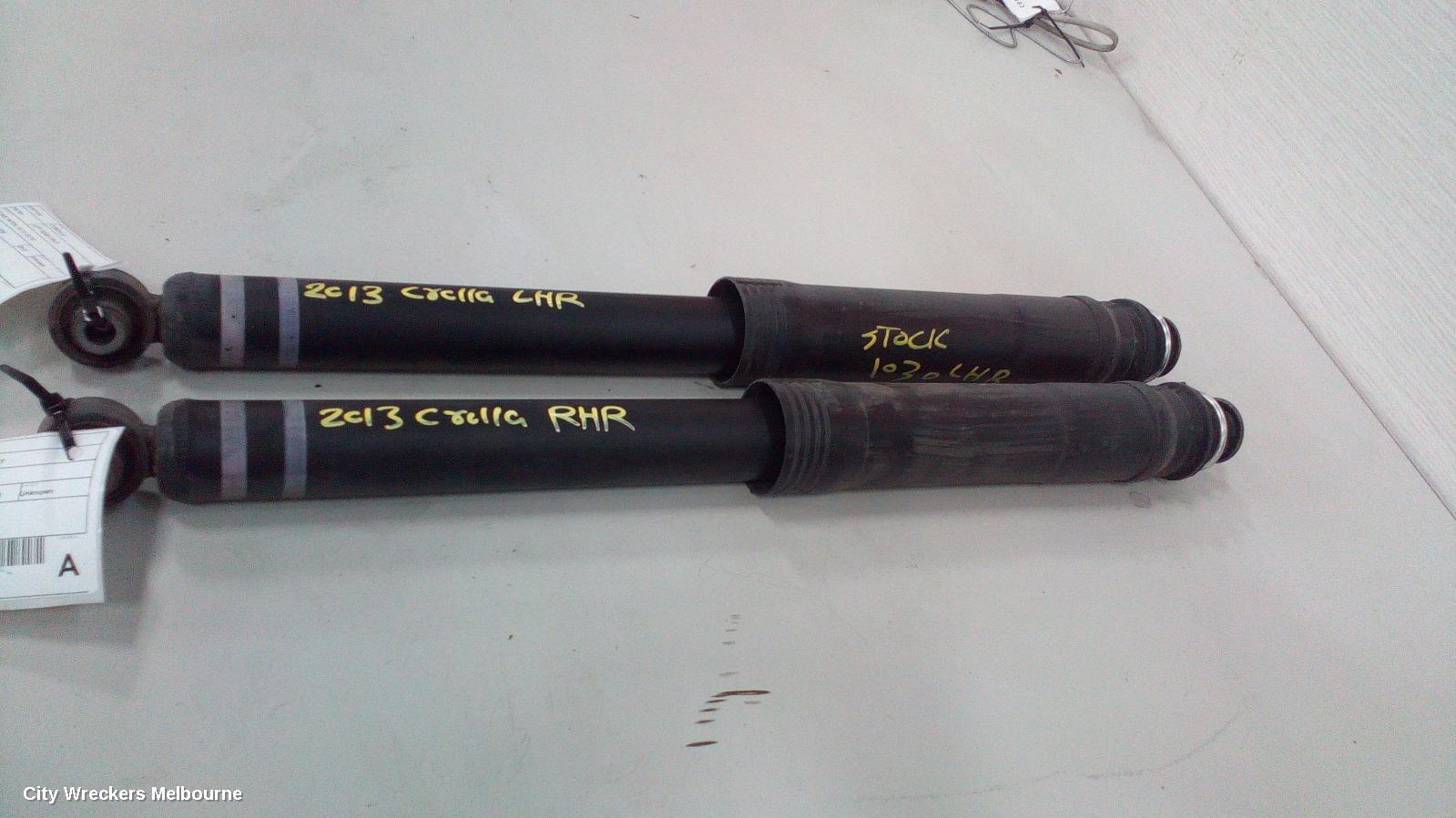 TOYOTA COROLLA RIGHT REAR STRUT, ZRE182R, HATCH, 10/2012 - 03/2015
