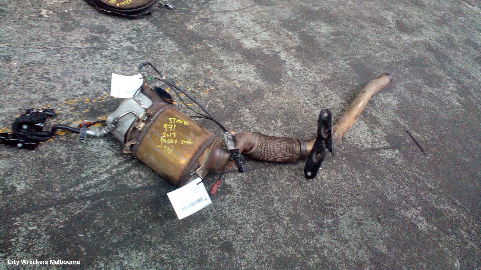 VOLKSWAGEN PASSAT PARTICULATE FILTER/DPF, DIESEL, 2.0, CFGB/CFGC CODE, AWD, 3C/MK6 B6-B7/3CC, 08/2007 - 12/2016