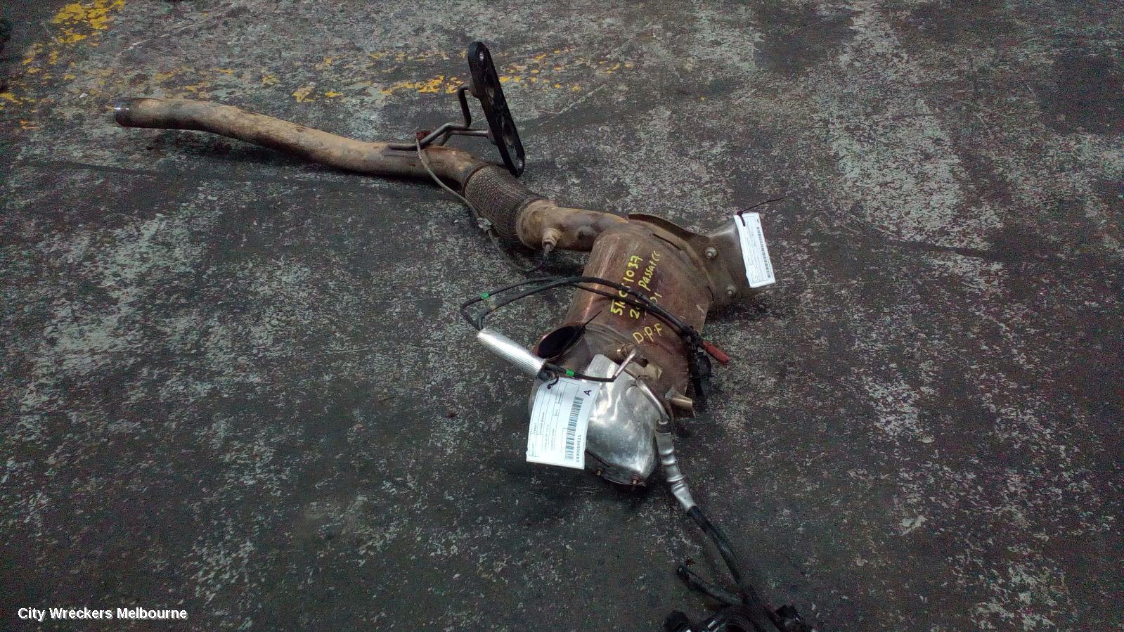 VOLKSWAGEN PASSAT PARTICULATE FILTER/DPF, DIESEL, 2.0, CFGB/CFGC CODE, FWD, 3C/MK6 B6-B7/3CC, 08/2007 - 12/2016
