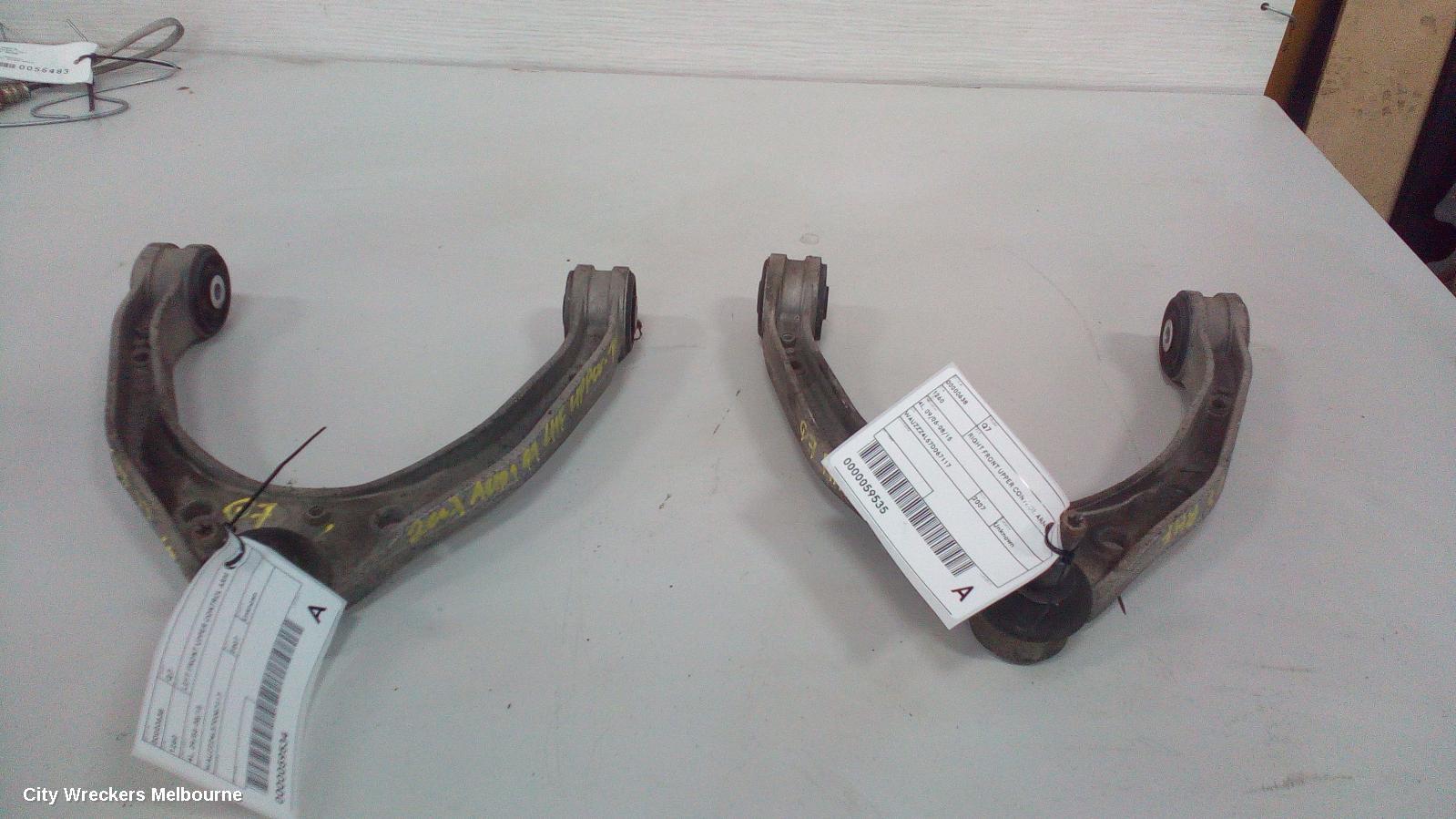 AUDI Q7 RIGHT FRONT UPPER CONTROL ARM, 4L, 09/2006 - 08/2015