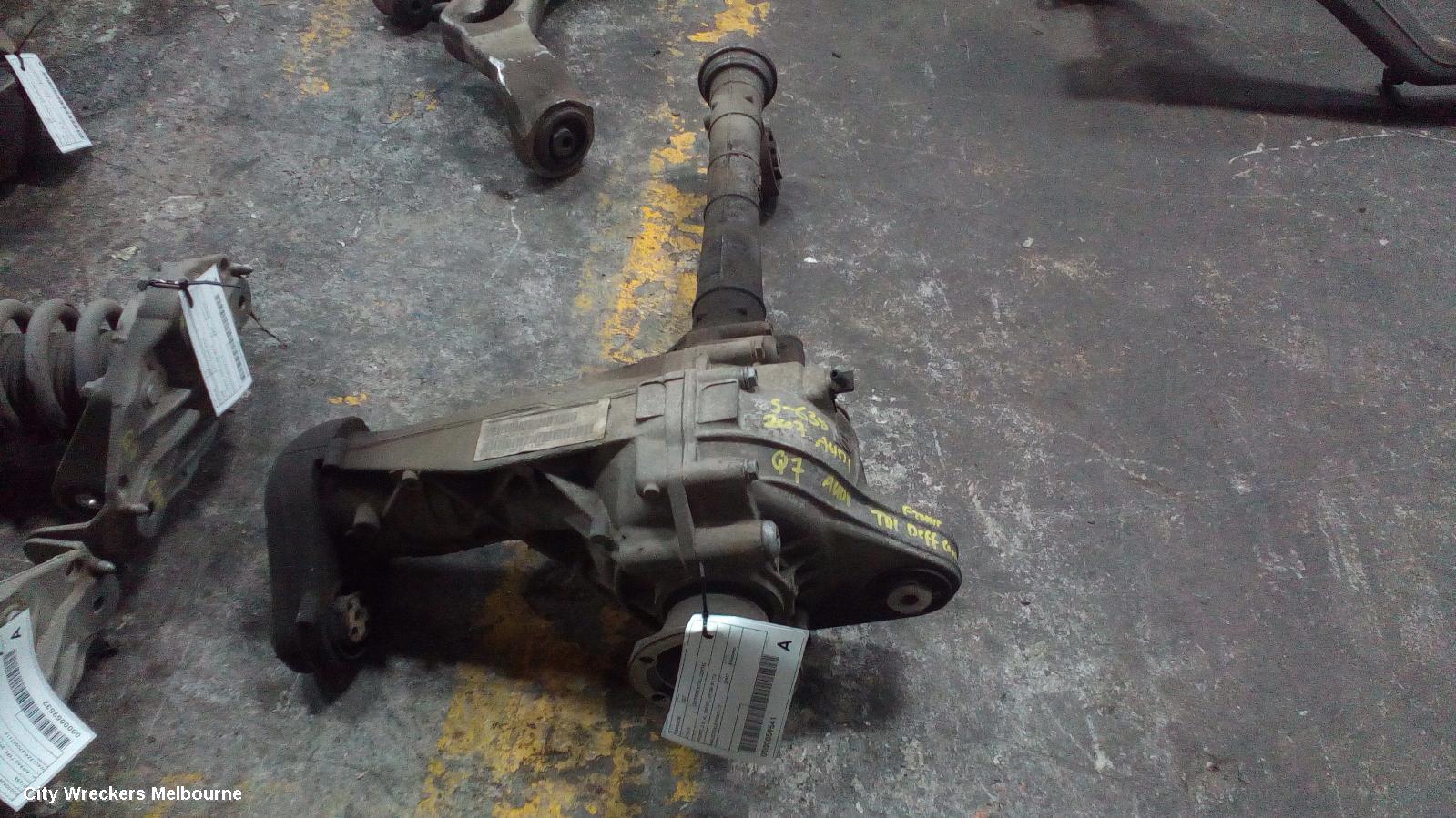AUDI Q7 DIFFERENTIAL CENTRE, FRONT, 3.0, 4L, DIESEL, 09/2006 - 09/2010