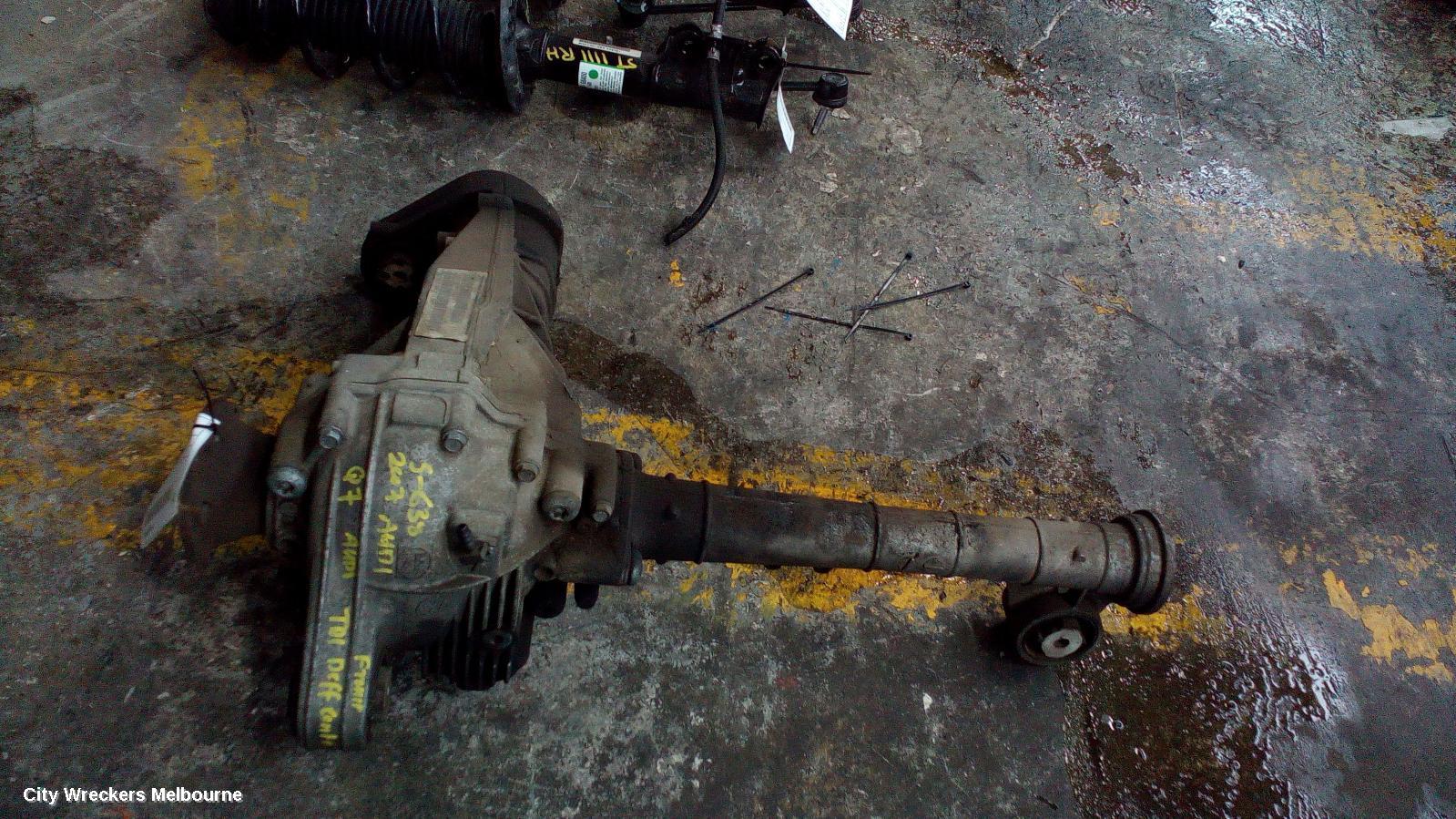AUDI Q7 DIFFERENTIAL CENTRE, FRONT, 3.0, 4L, DIESEL, 09/2006 - 09/2010