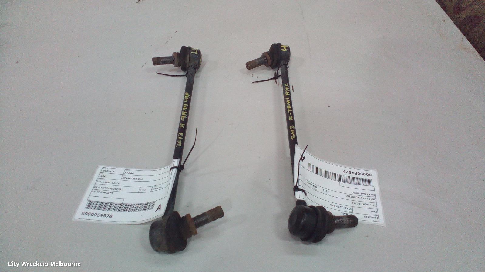 NISSAN XTRAIL STABILISER BAR, T31, 10/2007 - 03/2014