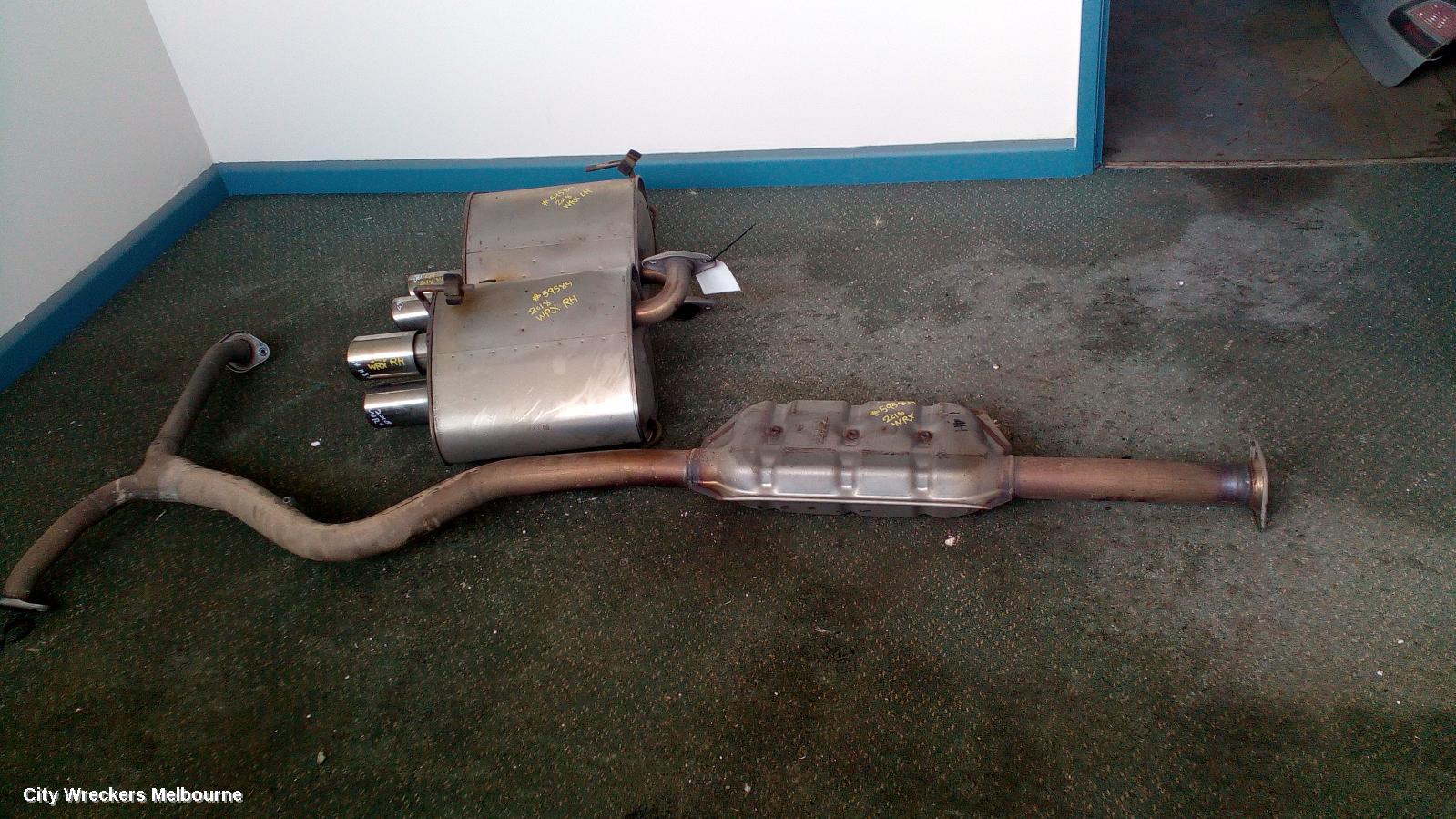 SUBARU WRX EXHAUST SYSTEM, V1, 03/2014 - 10/2021