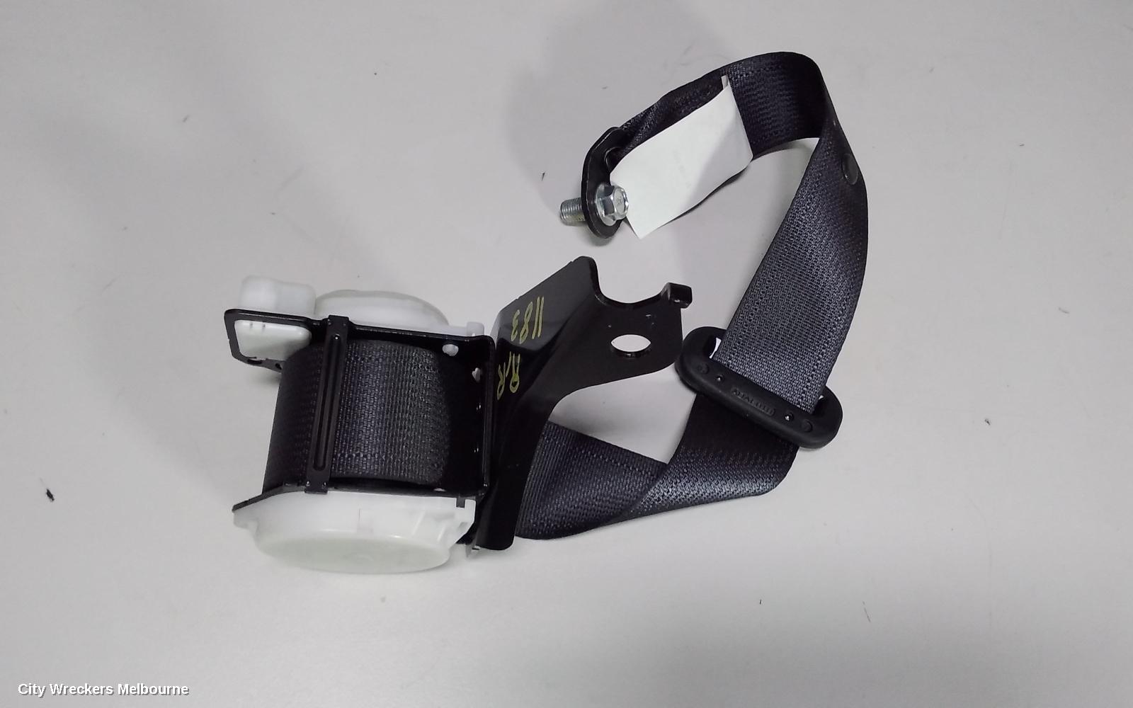 SUBARU WRX SEATBELT/STALK, RH REAR, SEAT BELT ONLY, V1, 03/2014 ONWARDS