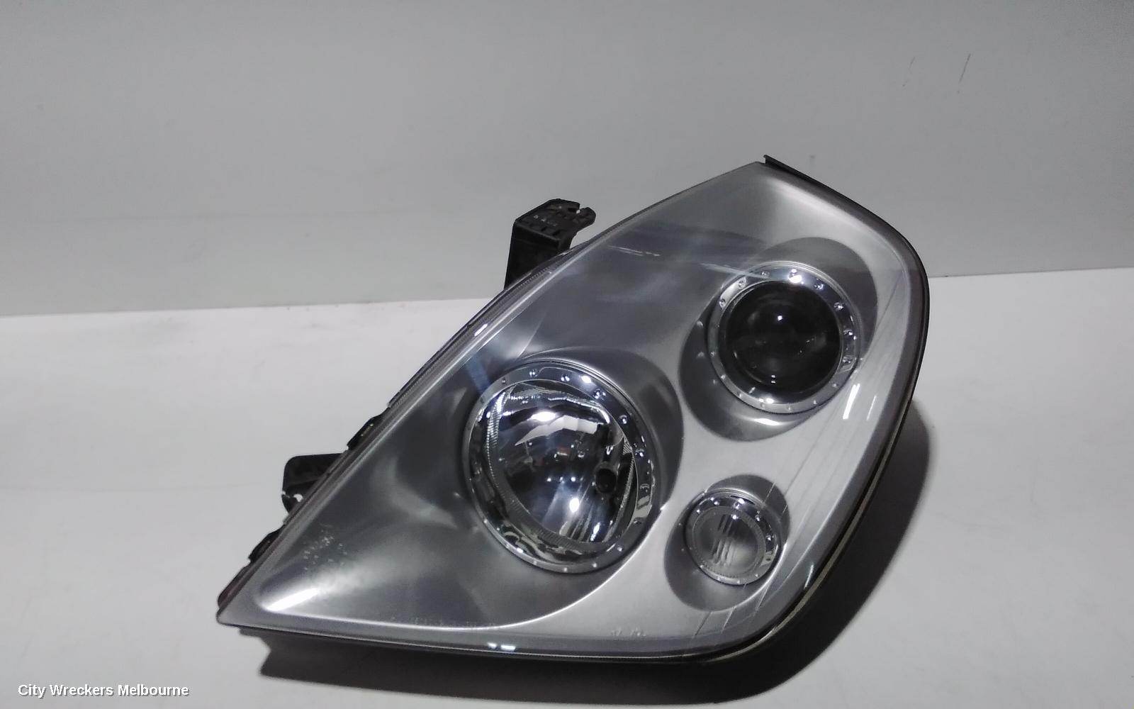 SSANGYONG REXTON LEFT HEADLAMP, Y200, 07/2003 - 06/2006