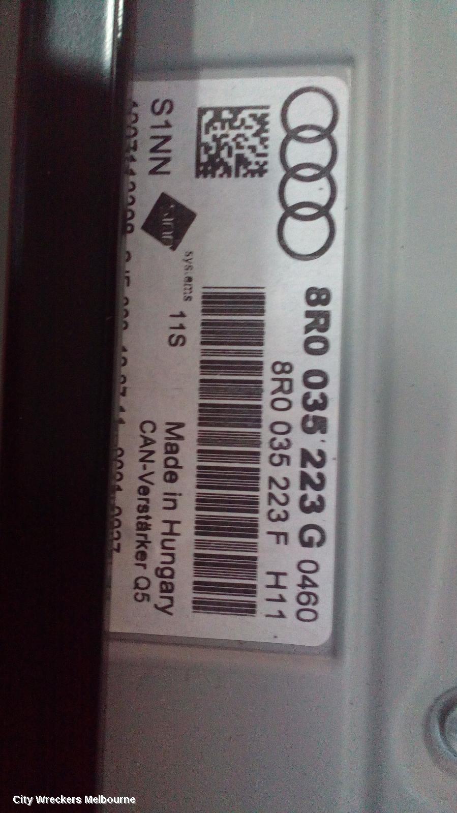 AUDI A5 RADIO/CD/DVD/SAT/TV, AMPLIFIER, 8T, 10/2007 - 01/2012