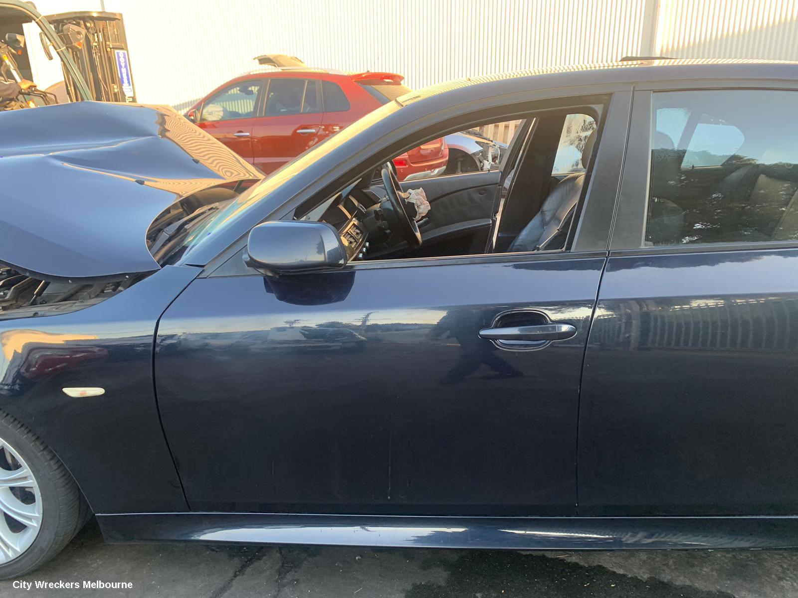 BMW 5 SERIES LEFT FRONT DOOR, E60/E61, SEDAN/WAGON, 10/2003 - 04/2010
