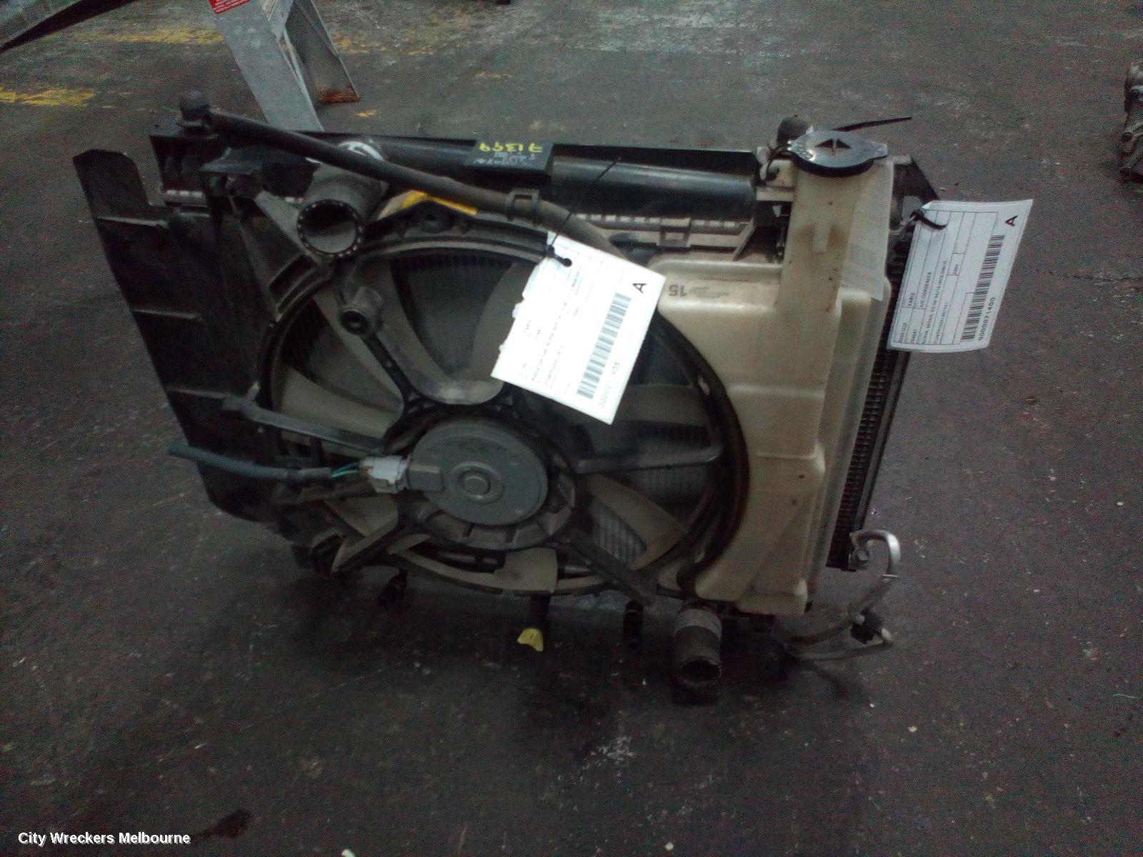 TOYOTA YARIS A/C CONDENSER, NCP9#, SEDAN, 03/2006 - 06/2016 (AUS ONLY)