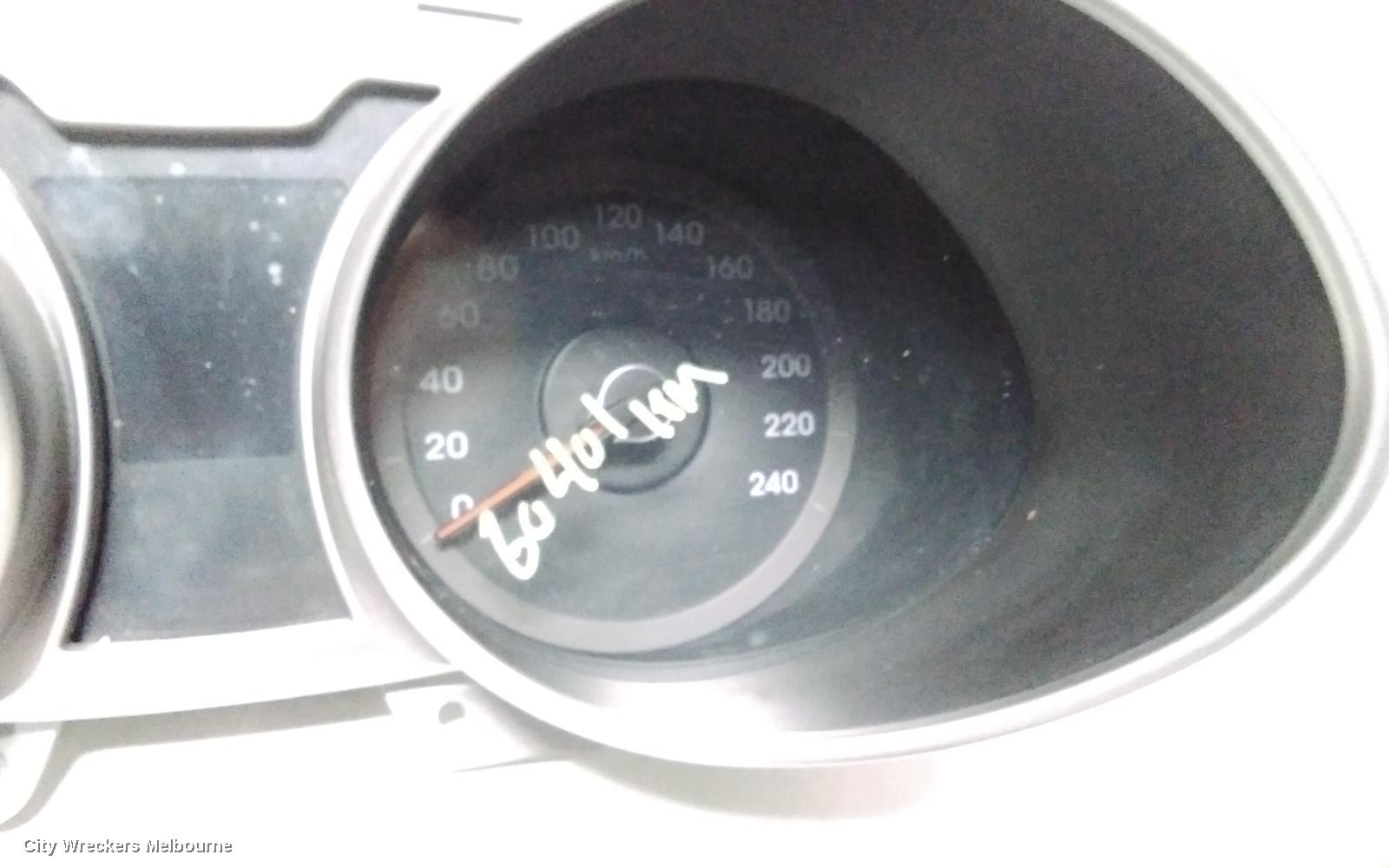 HYUNDAI VELOSTER INSTRUMENT CLUSTER, AUTO, NON BADGE ON TOP (SPEEDO TILL 240), NON TURBO TYPE, FS, 12/2011 - 02/2018