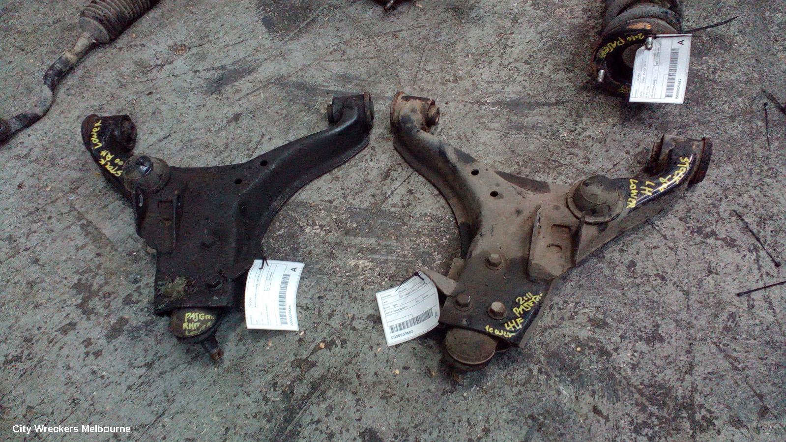 MITSUBISHI PAJERO RIGHT FRONT LOWER CONTROL ARM, NS-NX, 11/2006 ONWARDS