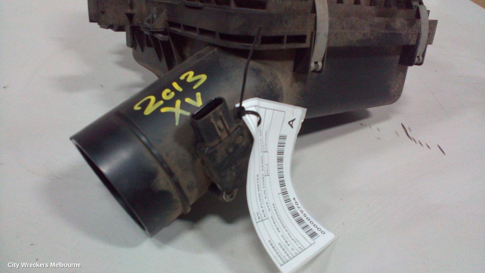 SUBARU XV AIR FLOW METER, 2.0, FB20, PETROL, G4X, P/N 22680-AA380, 01/2012 - 04/2017