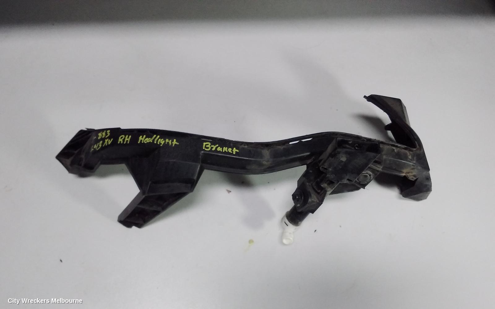 SUBARU XV, G4X, 08/2011 - 04/2017, HEAD LIGHT BRAKET RIGHT: 59715