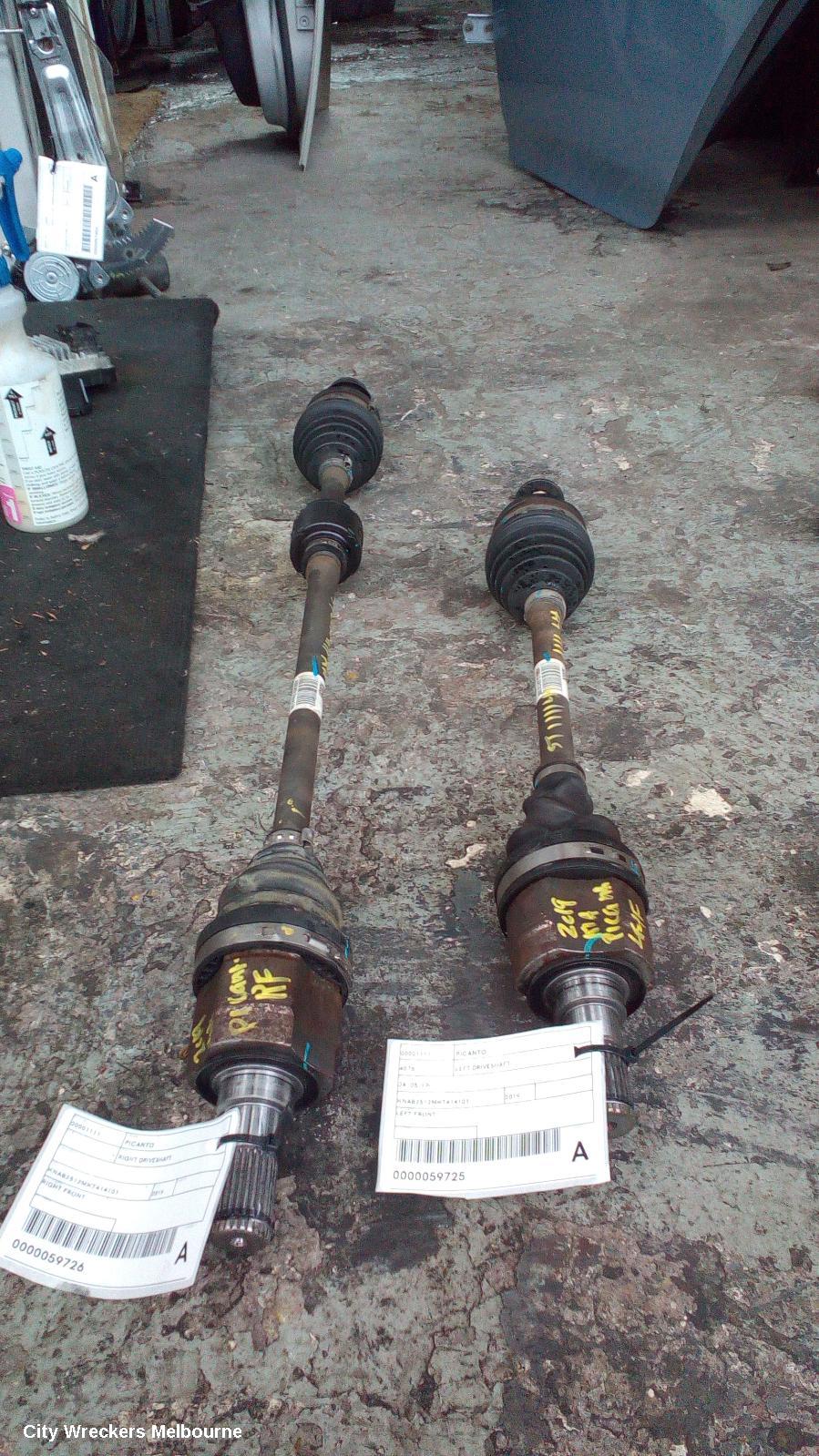 KIA PICANTO LEFT DRIVESHAFT, AUTO T/M, 1.2, JA, 05/2017 ONWARDS
