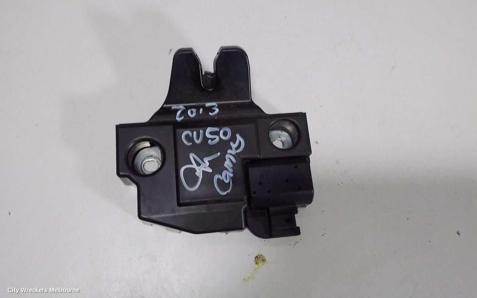TOYOTA CAMRY DOOR/BOOT/GATE LOCK, BOOTLID LOCK, ASV50/AVV50, 12/2011 - 10/2017