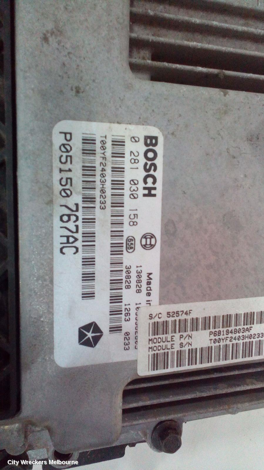 JEEP GRANDCHEROKEE ECU, ENGINE ECU, 3.0, DIESEL, TURBO, ECU ONLY, WK, 04/2013 ONWARDS