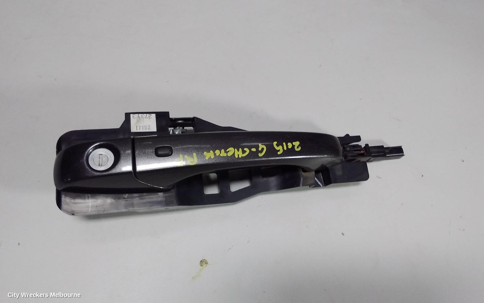 JEEP GRANDCHEROKEE DOOR HANDLE, OUTER, RH FRONT, COLOUR CODED, WK, 01/2011 - 02/2022