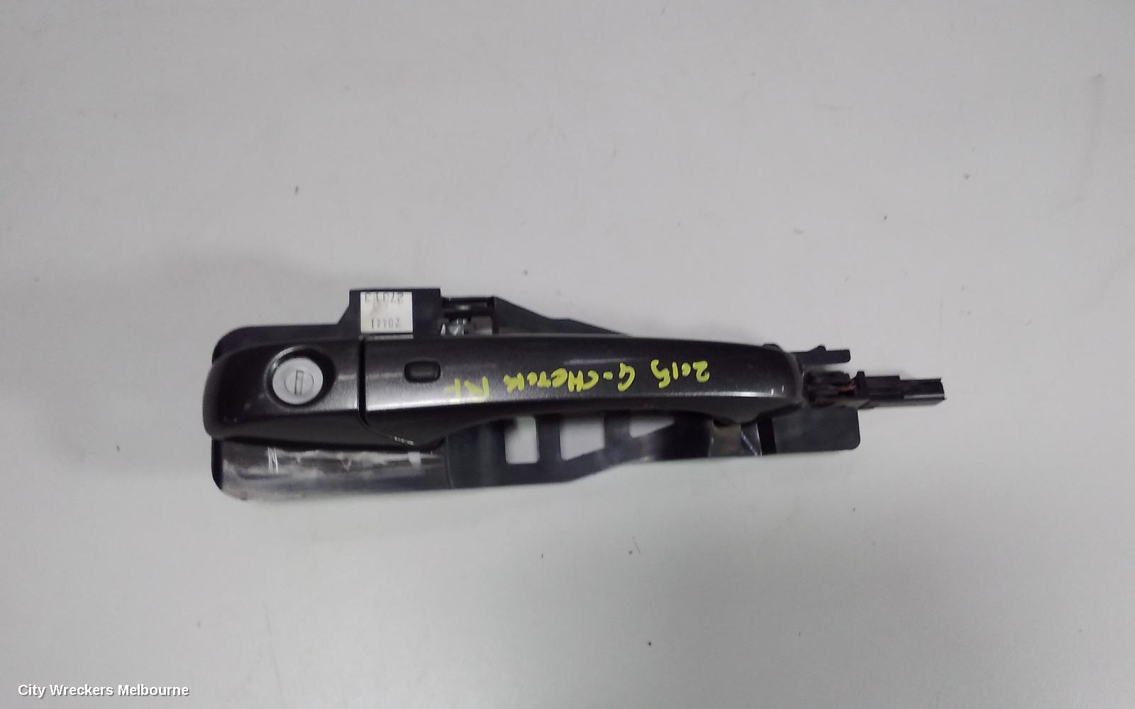 JEEP GRANDCHEROKEE DOOR HANDLE, OUTER, RH FRONT, COLOUR CODED, WK, 01/2011 - 02/2022
