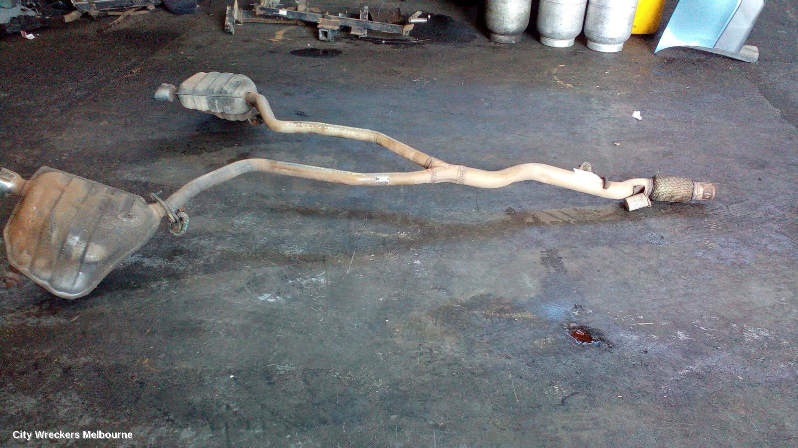 JEEP GRANDCHEROKEE EXHAUST SYSTEM, DIESEL, 3.0, WK, 10/2010 ONWARDS