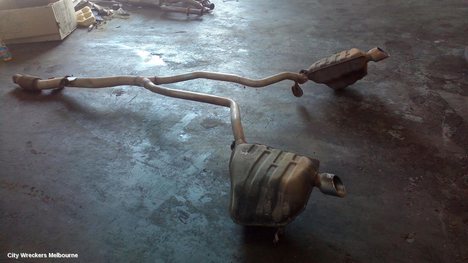 JEEP GRANDCHEROKEE EXHAUST SYSTEM, DIESEL, 3.0, WK, 10/2010 ONWARDS