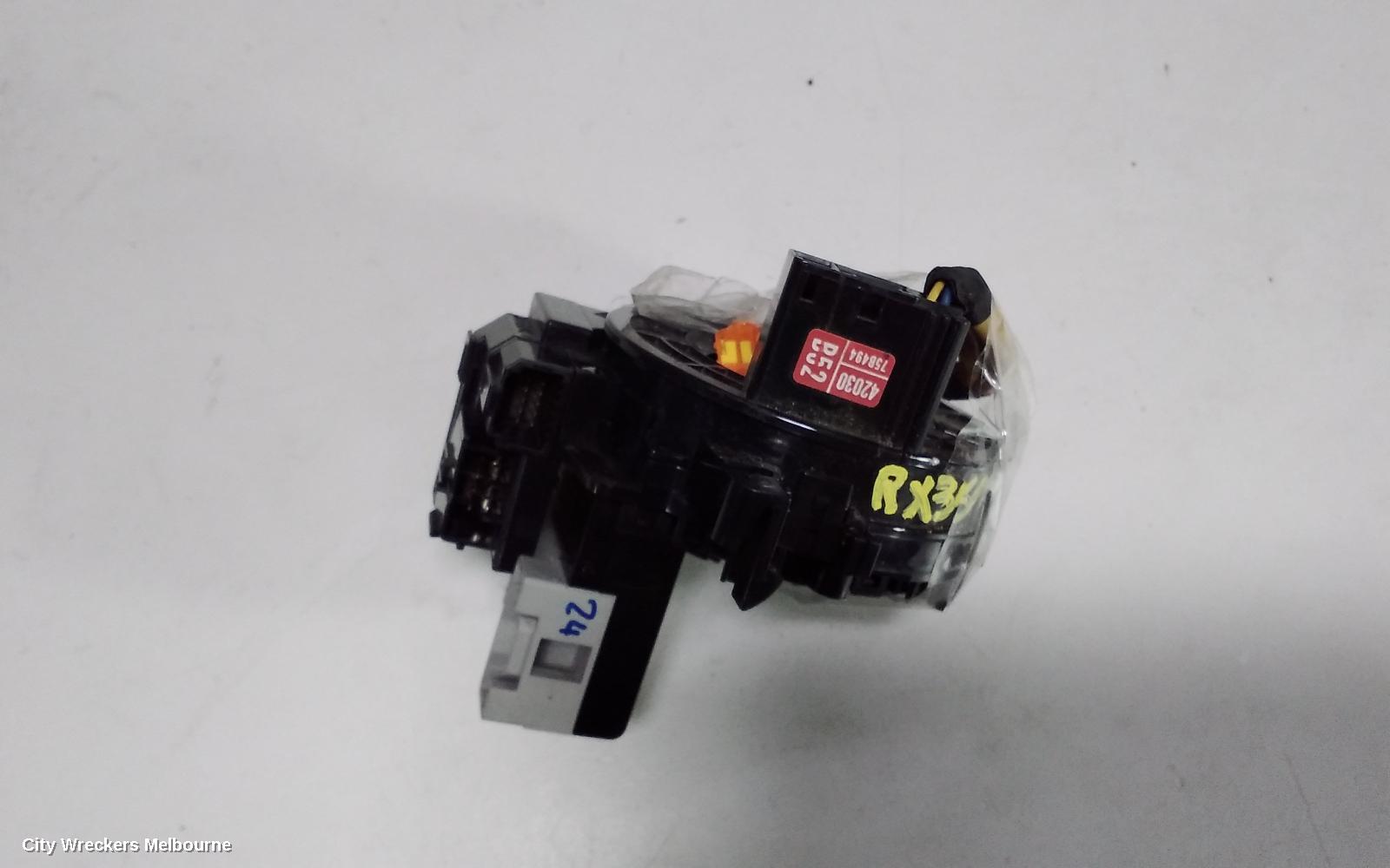 LEXUS RX SERIES AIRBAG MODULE/SENSOR, CLOCKSPRING, RX350, GSU3#, 03/2006 - 11/2008